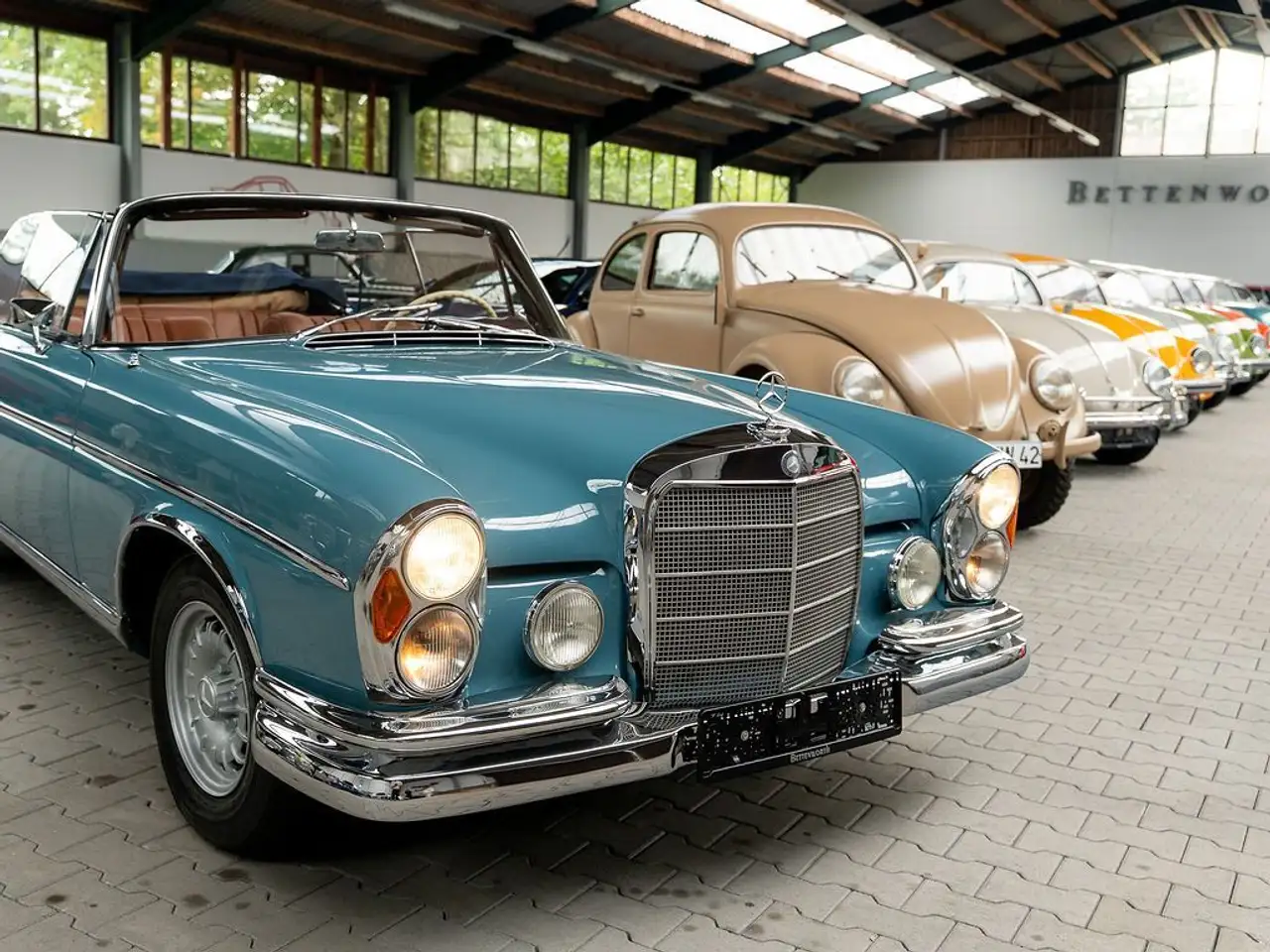 Mercedes-Benz 300 SE Cabrio Frame off Neuwagenzustand, foto 8