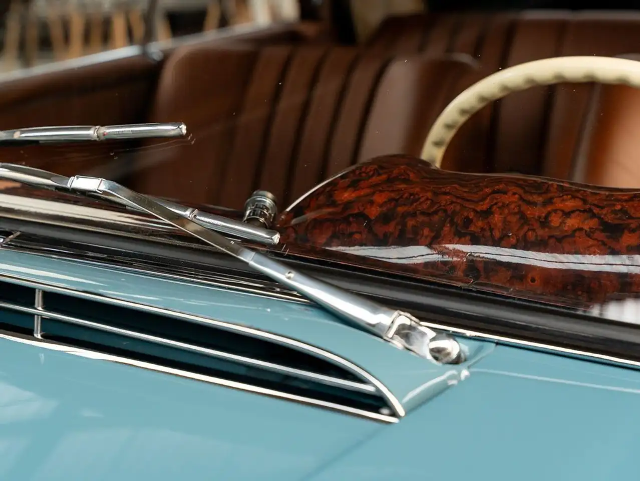 Mercedes-Benz 300 SE Cabrio Frame off Neuwagenzustand, foto 6
