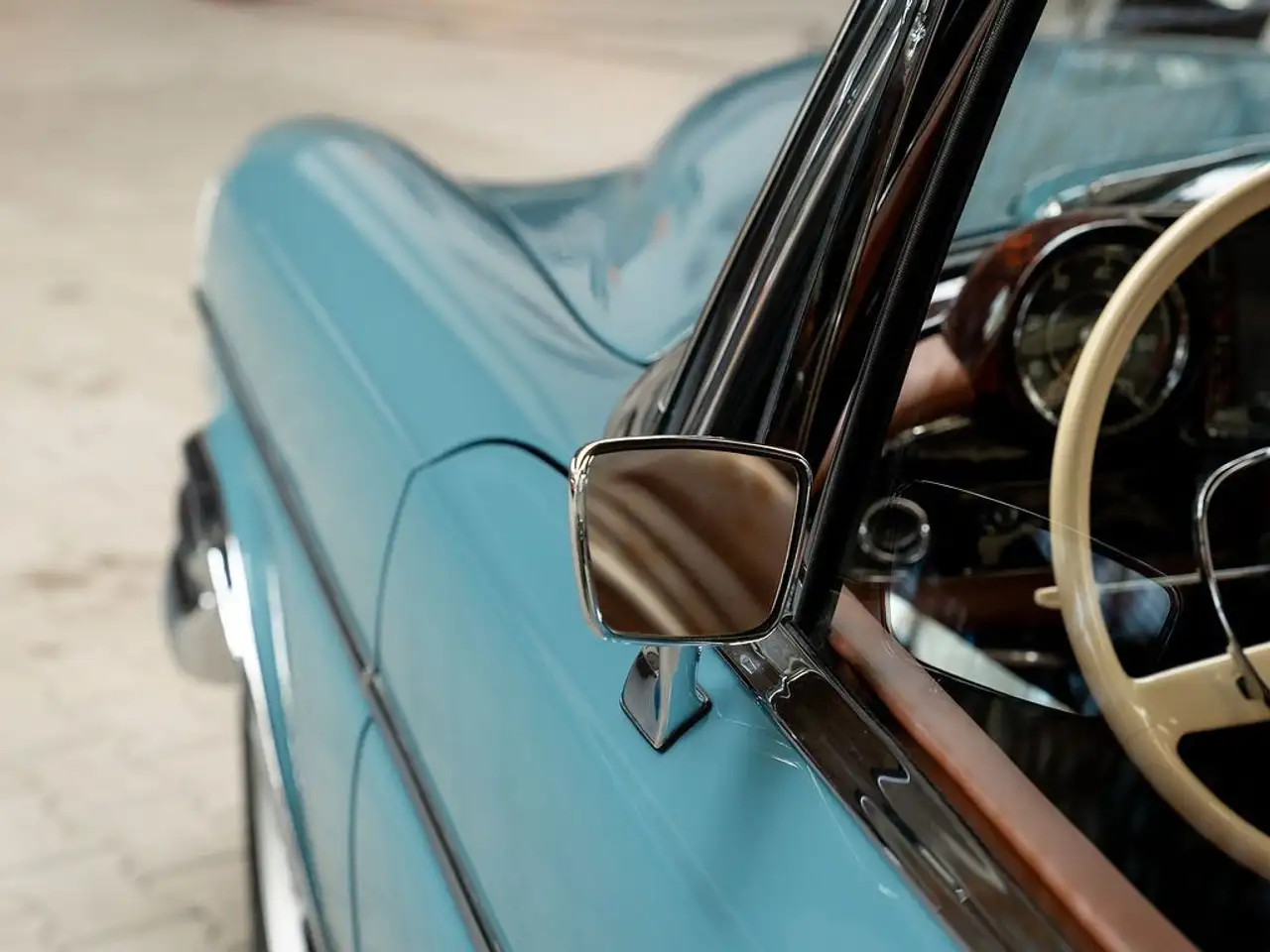 Mercedes-Benz 300 SE Cabrio Frame off Neuwagenzustand, foto 7