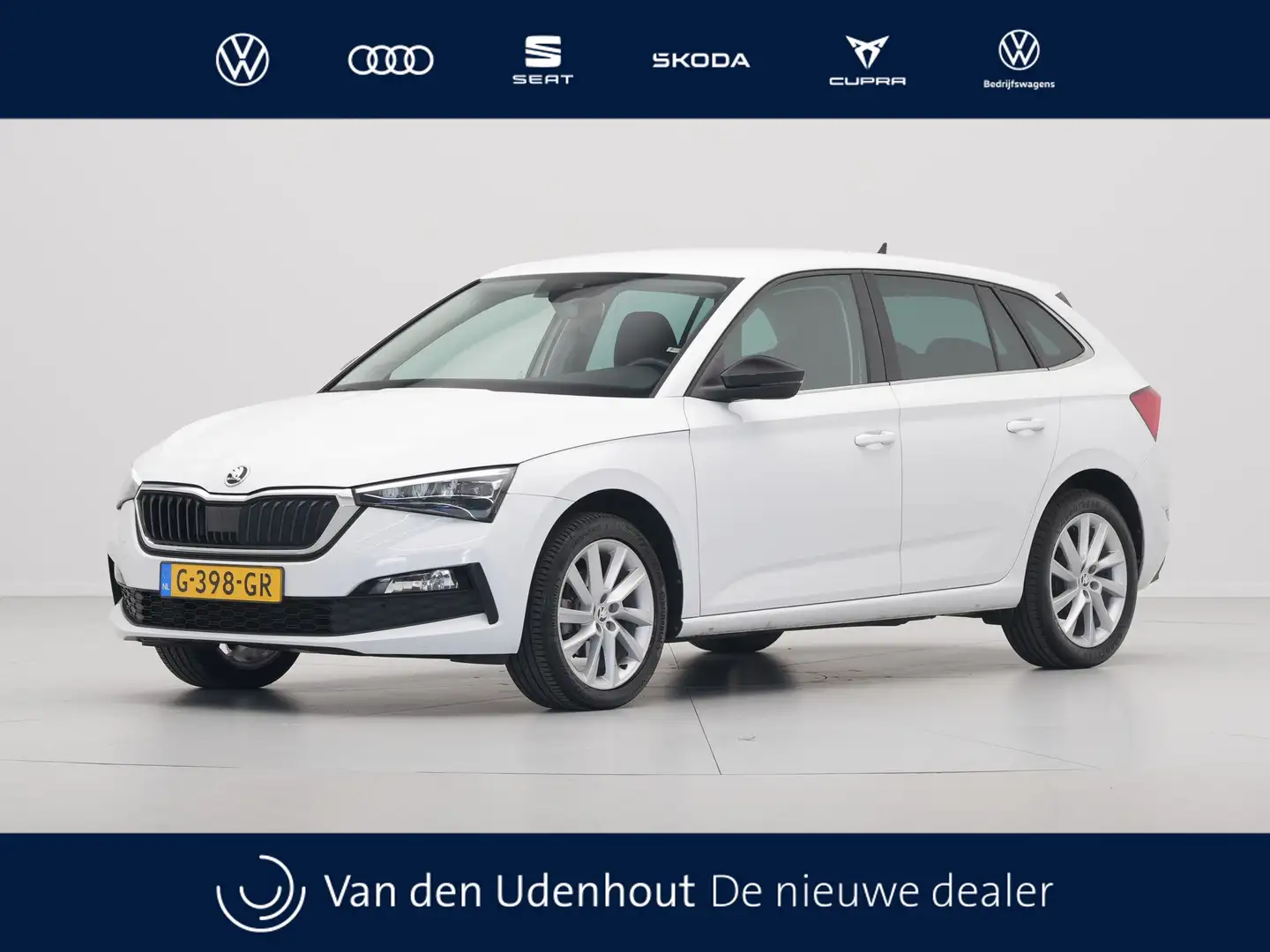 Skoda Scala 1.0 TSI 115pk First Edition Navi via App trekhaak Blanc - 1