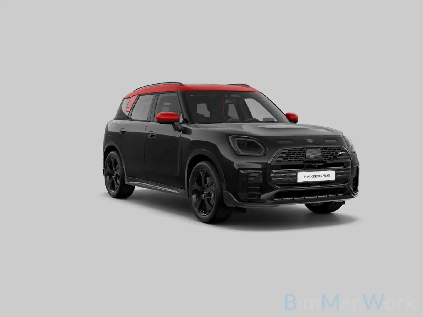 MINI Cooper S Countryman JCW Trim Pano HUD 360° Schwarz - 1
