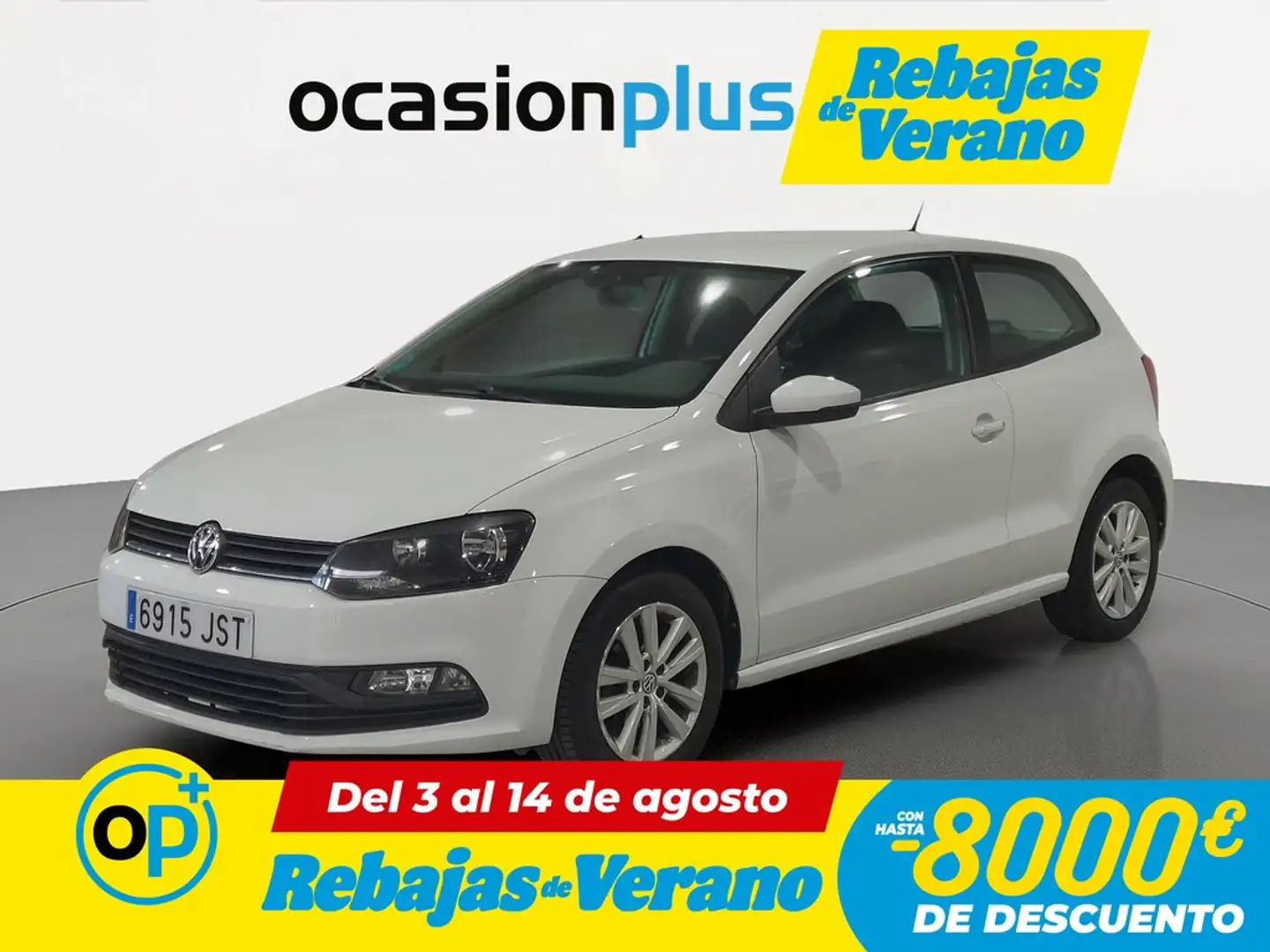 Volkswagen Polo 1.0 BMT A- 55kW Blanco - 1