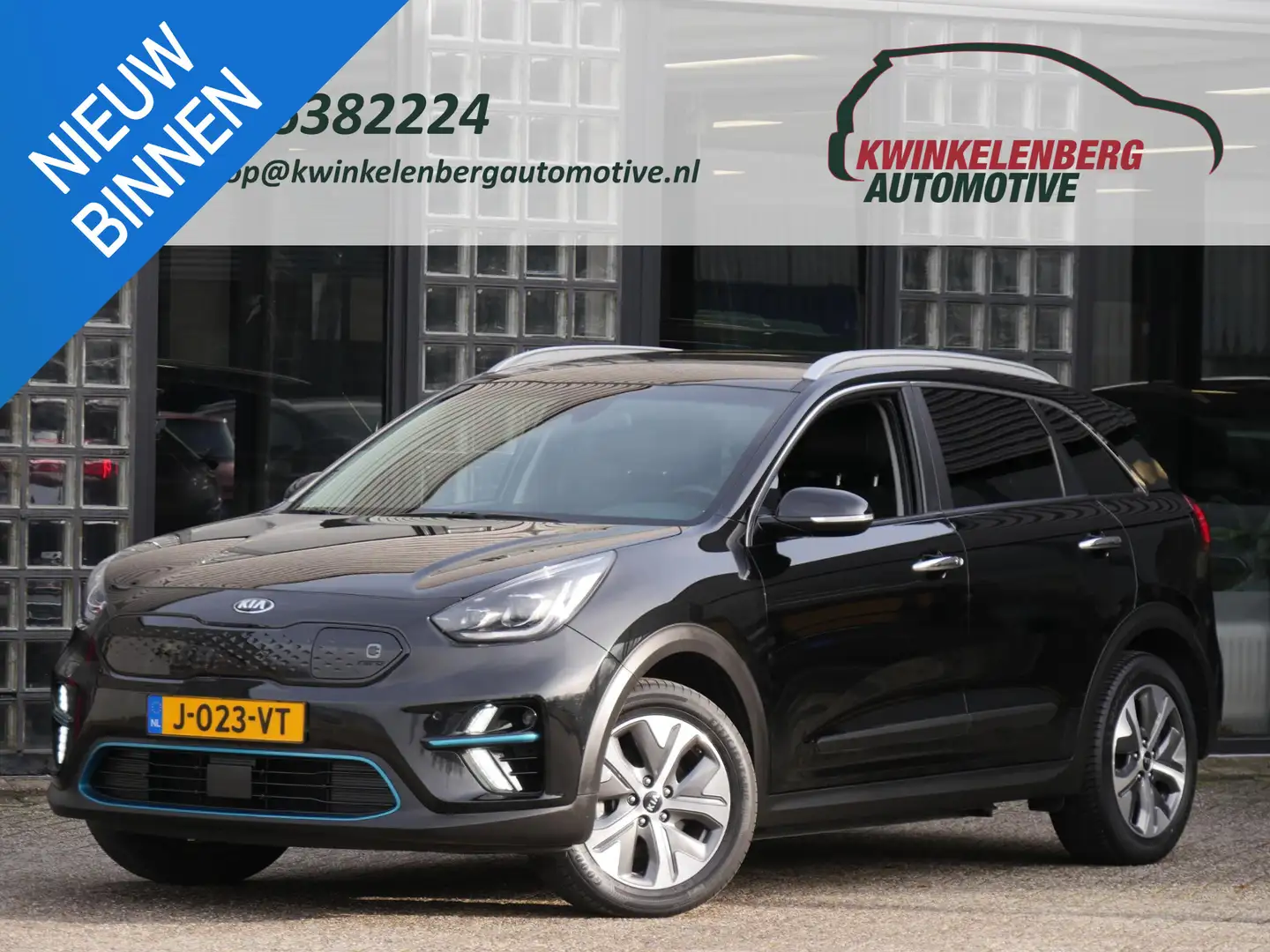 Kia e-Niro 64kWh 3-FASE/ SOH 100%/ EXECUTIVELINE Nero - 1
