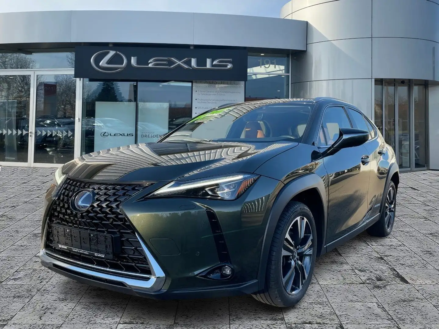 Lexus UX 250h Luxury Line HUD*Schiebedach*SitzMemory Grün - 2