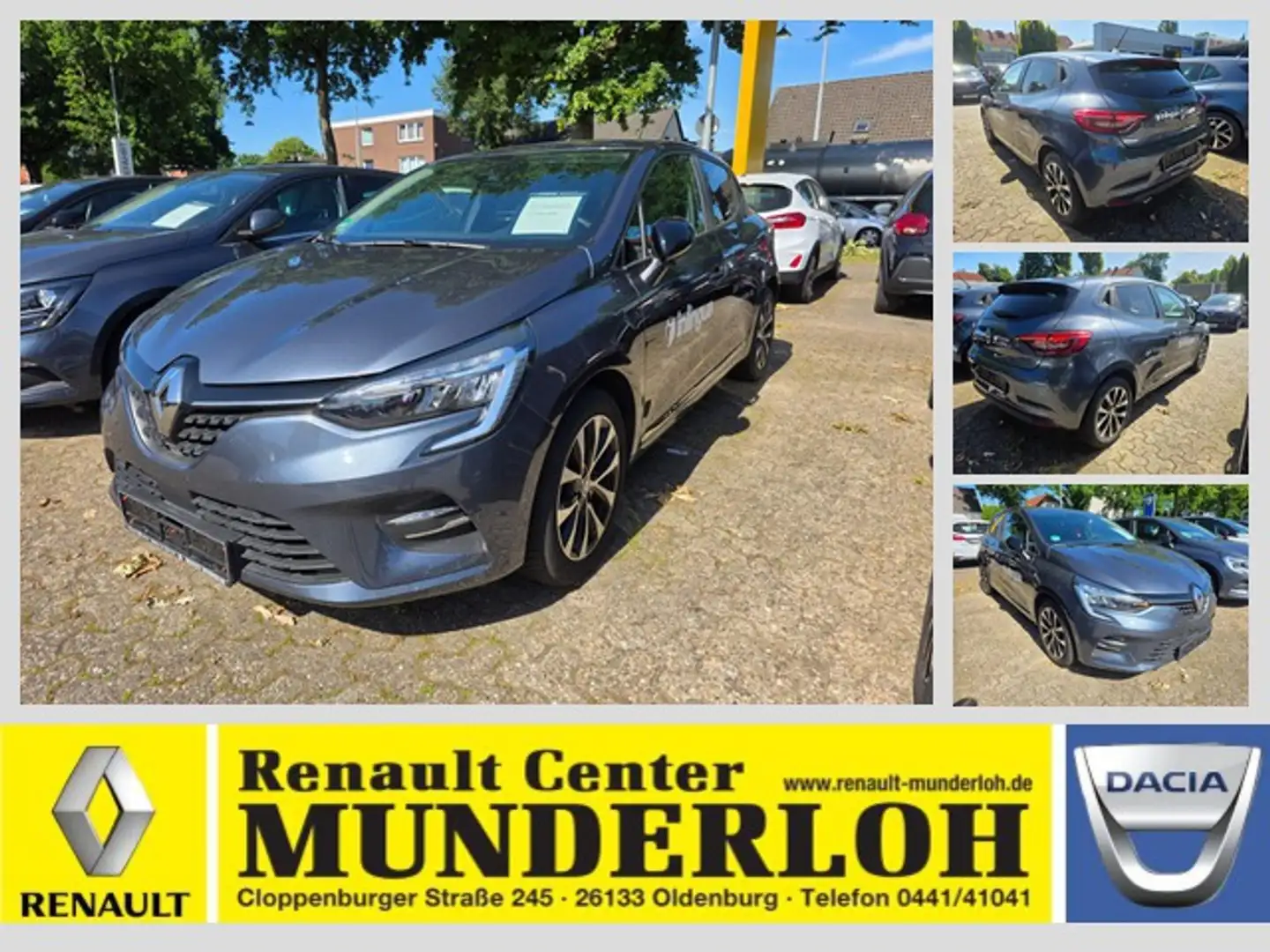 Renault Clio Zen Grijs - 1