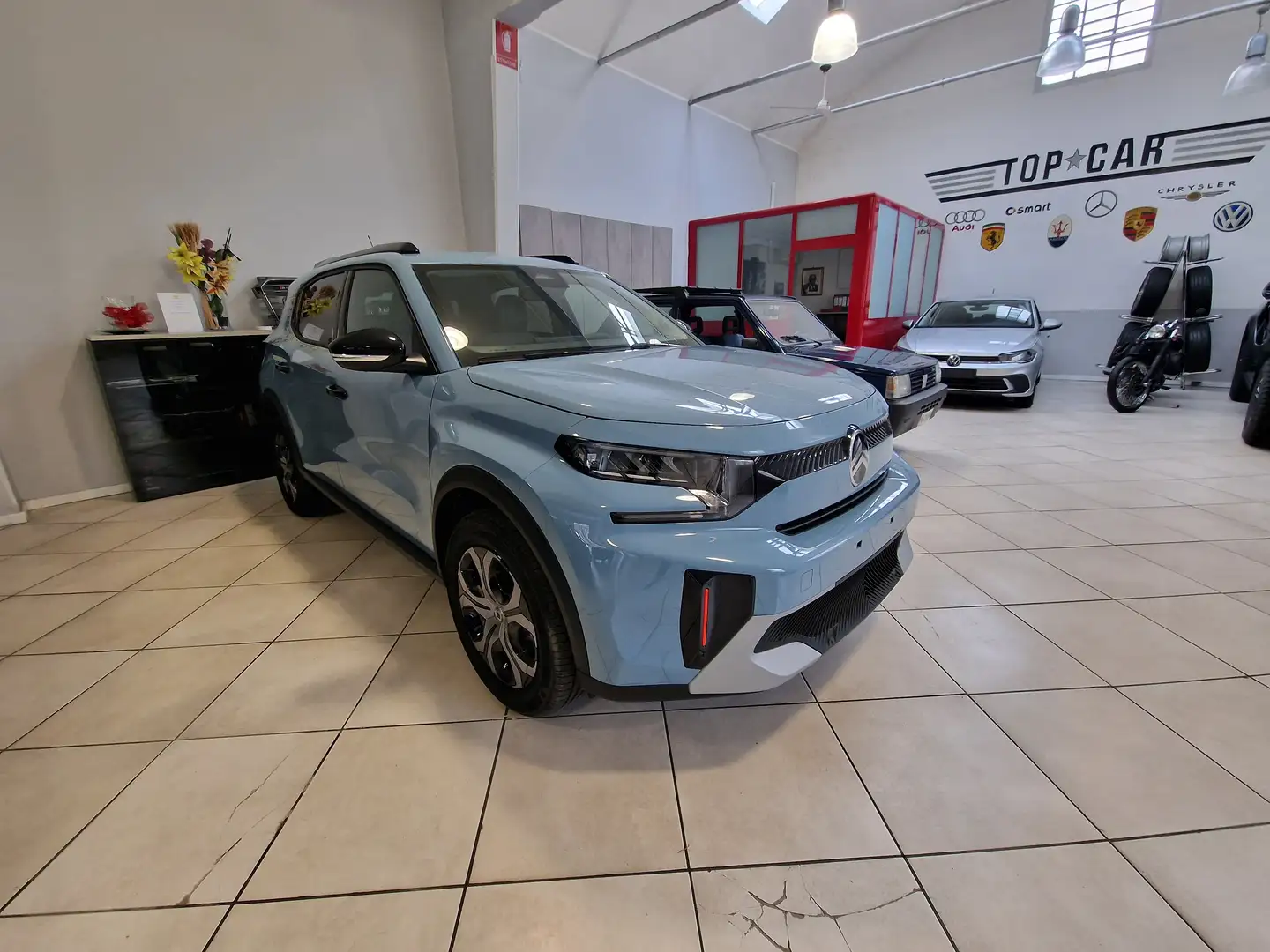Citroen C3 Aircross 1.2 puretech turbo Plus 100cv Blu/Azzurro - 1