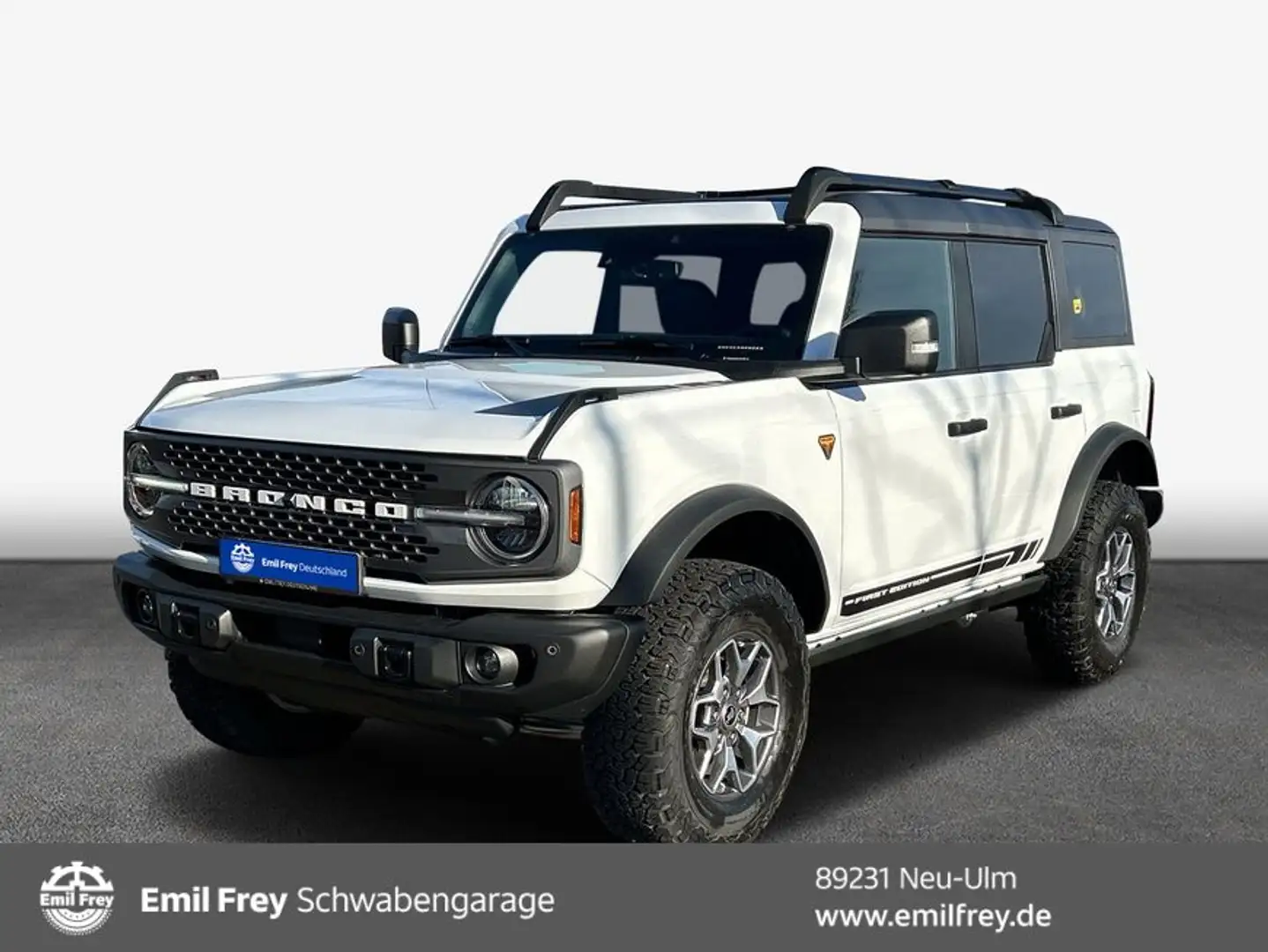 Ford Bronco 2.7 EcoBoost V6 Badlands Weiß - 1