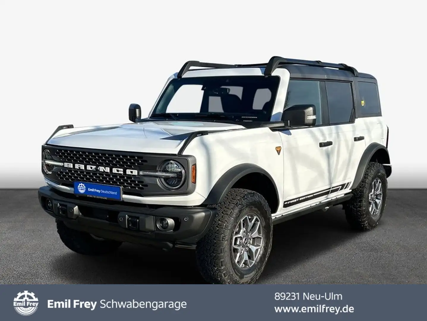 Ford Bronco 2.7 EcoBoost V6 Badlands Alb - 1