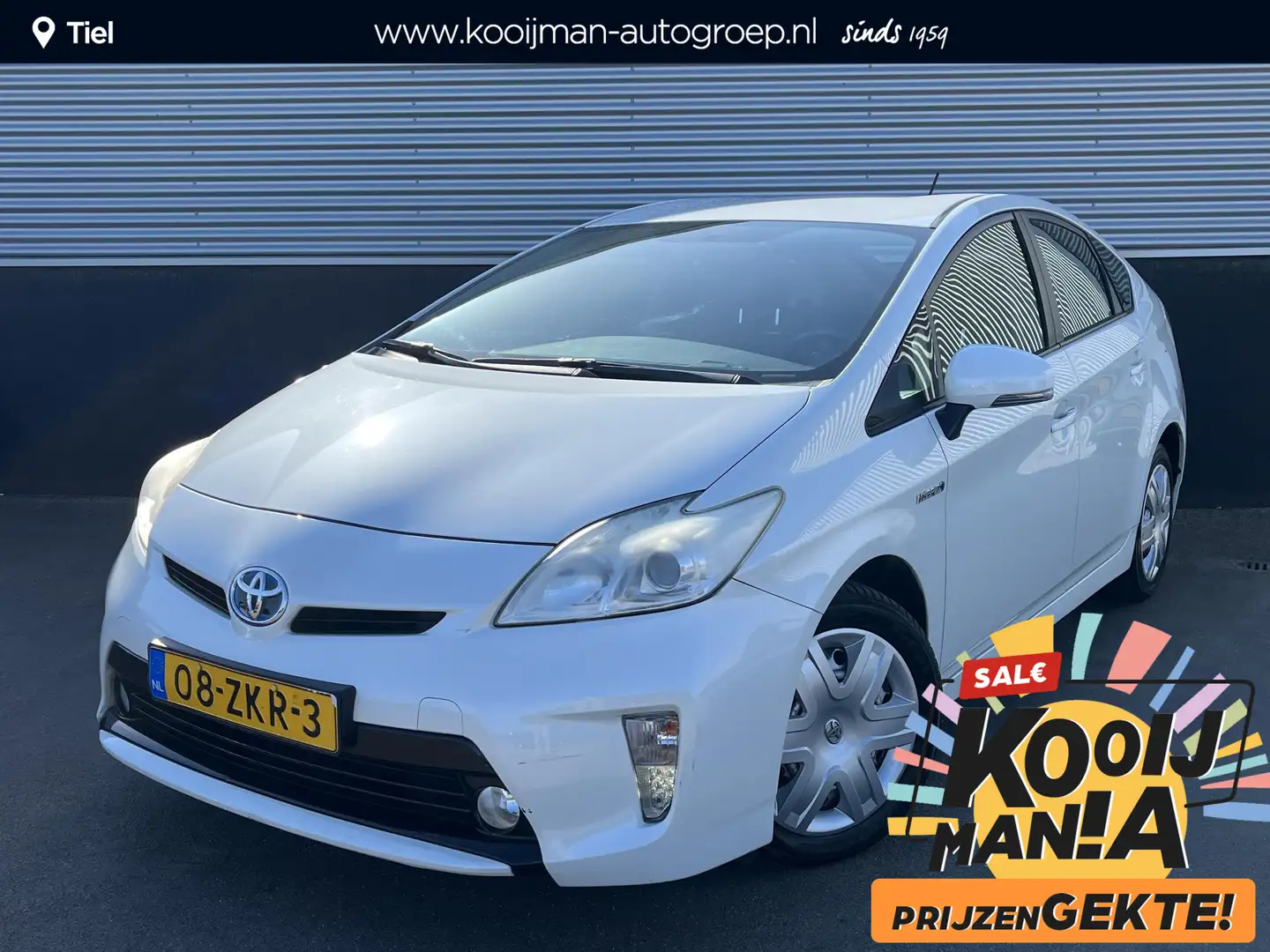 Toyota Prius 1.8 Business Navigatie, Trekhaak, Compleet Dealero Wit - 1