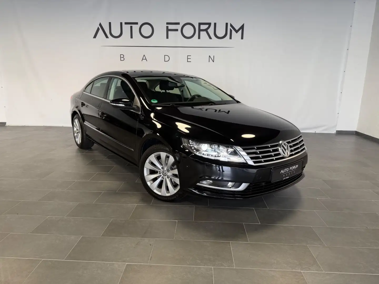 Volkswagen CC Side*Lane*RFK*LED*1Hand* Noir - 1