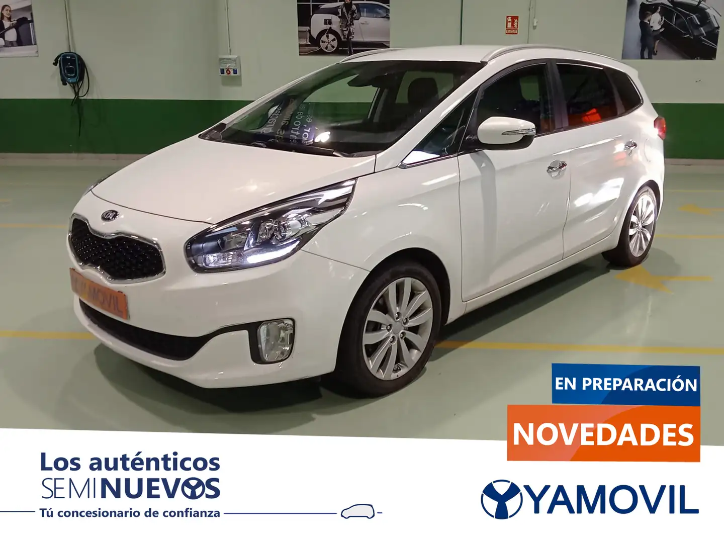 Kia Carens 1.6 GDi Eco-Dynamics Euro2016 Blanc - 1