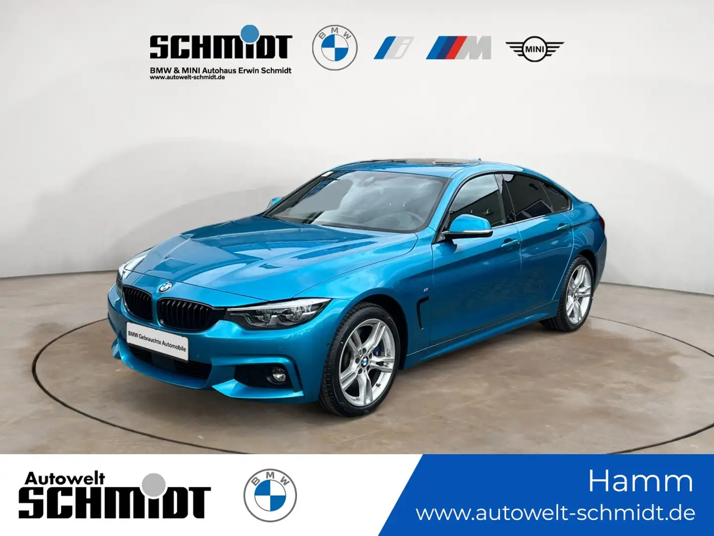 BMW 440 i xDrive Gran Coupe + 2Jahre-BPS.-GARANTIE Blau - 1