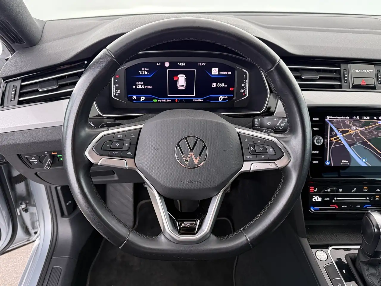 Volkswagen Passat 2.0 TDI Business Aut MATRIX RADAR, миниатюра 22