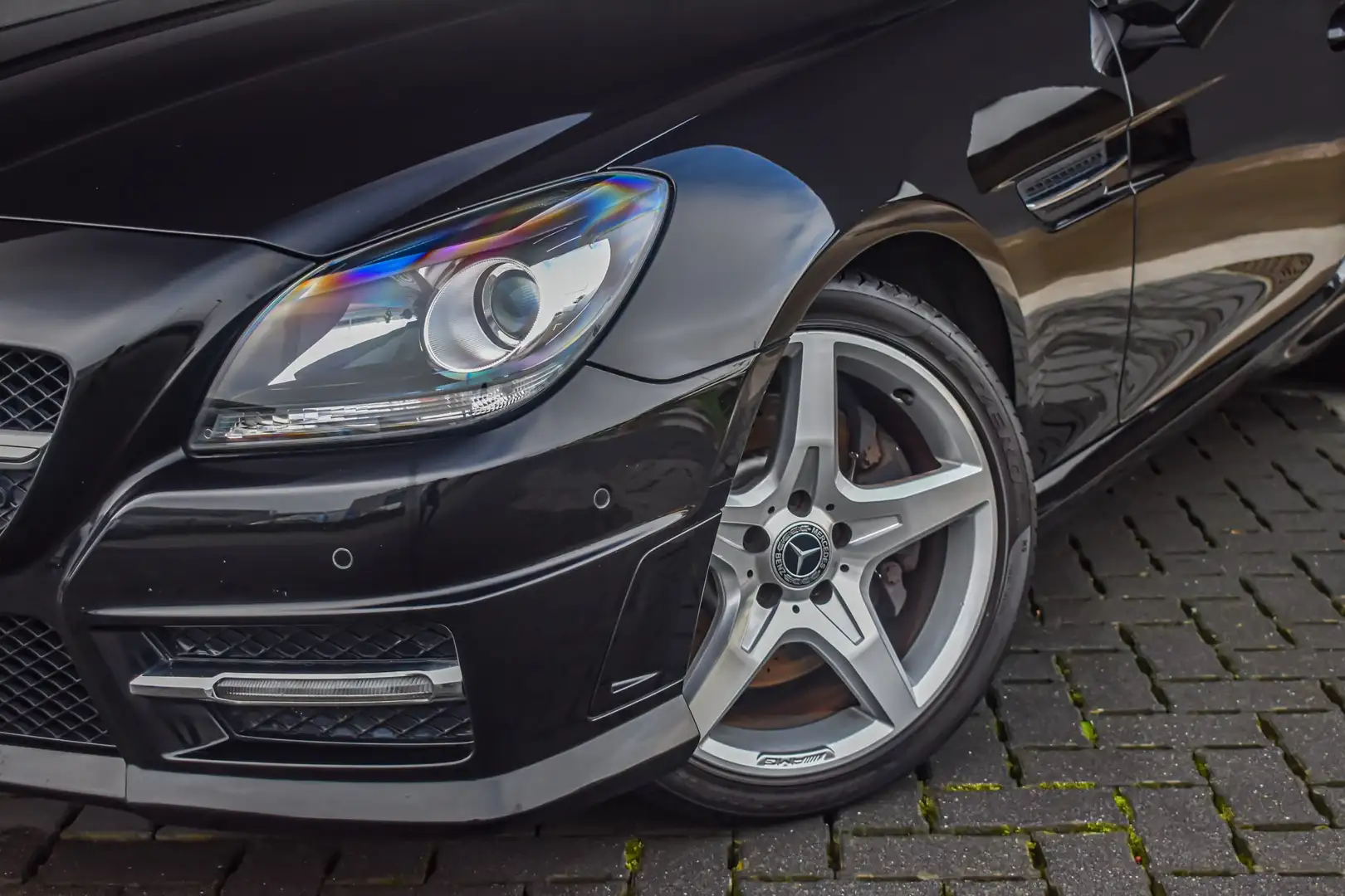 Mercedes-Benz SLK 200 Kompressor Sport Edition- AMG LINE- Cabrio Nero - 2