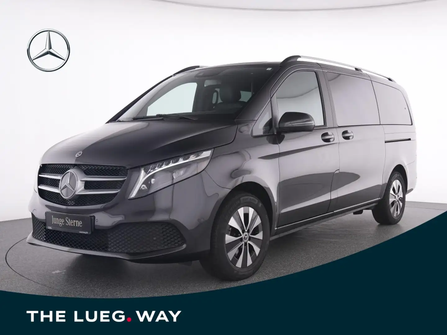Mercedes-Benz V 250 d L 4M MBUX+Navi+LED+AHK+Sthzng+Leder+RFK Gri - 1
