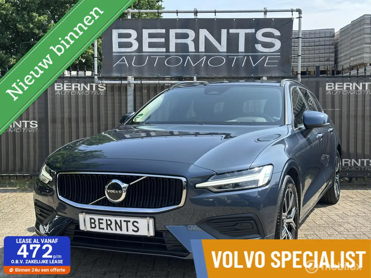 Volvo V60 B3 Mild Hybrid Essential|Trekhaak|Parkeercamera|St Blau - 1