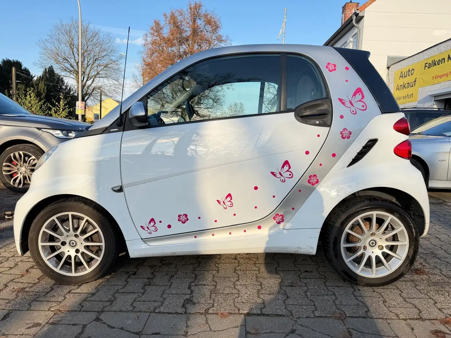 smart forTwo Coupe Micro Hybrid Drive + Klima Weiß - 2