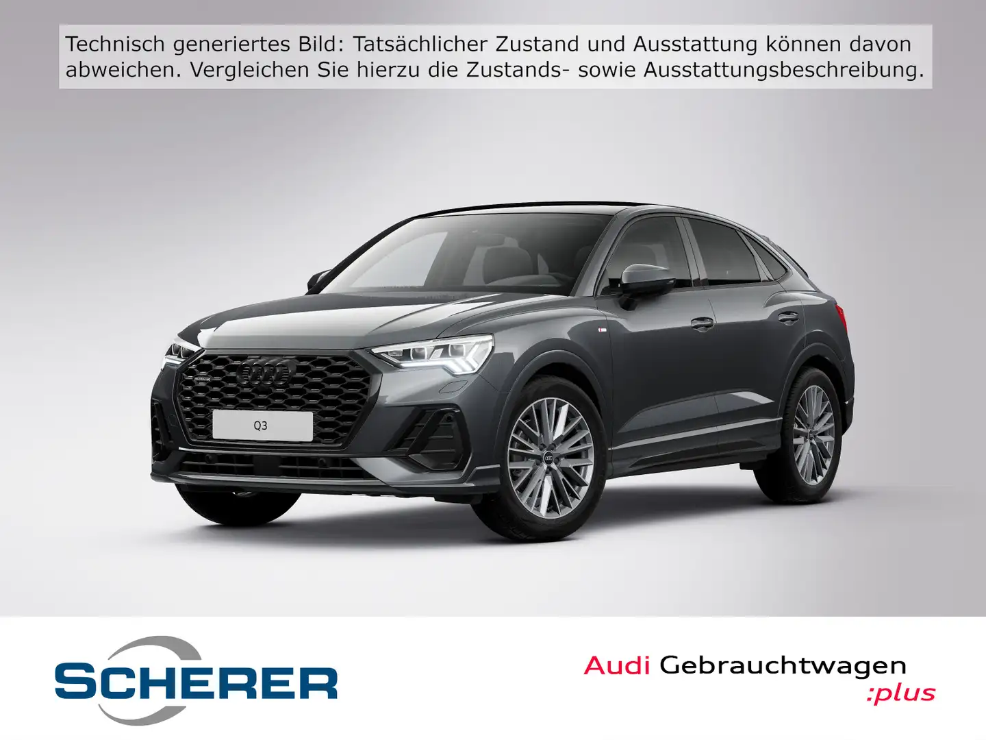 Audi Q3 S line 45 TFSI quattro SONOS MATRIX Grau - 1