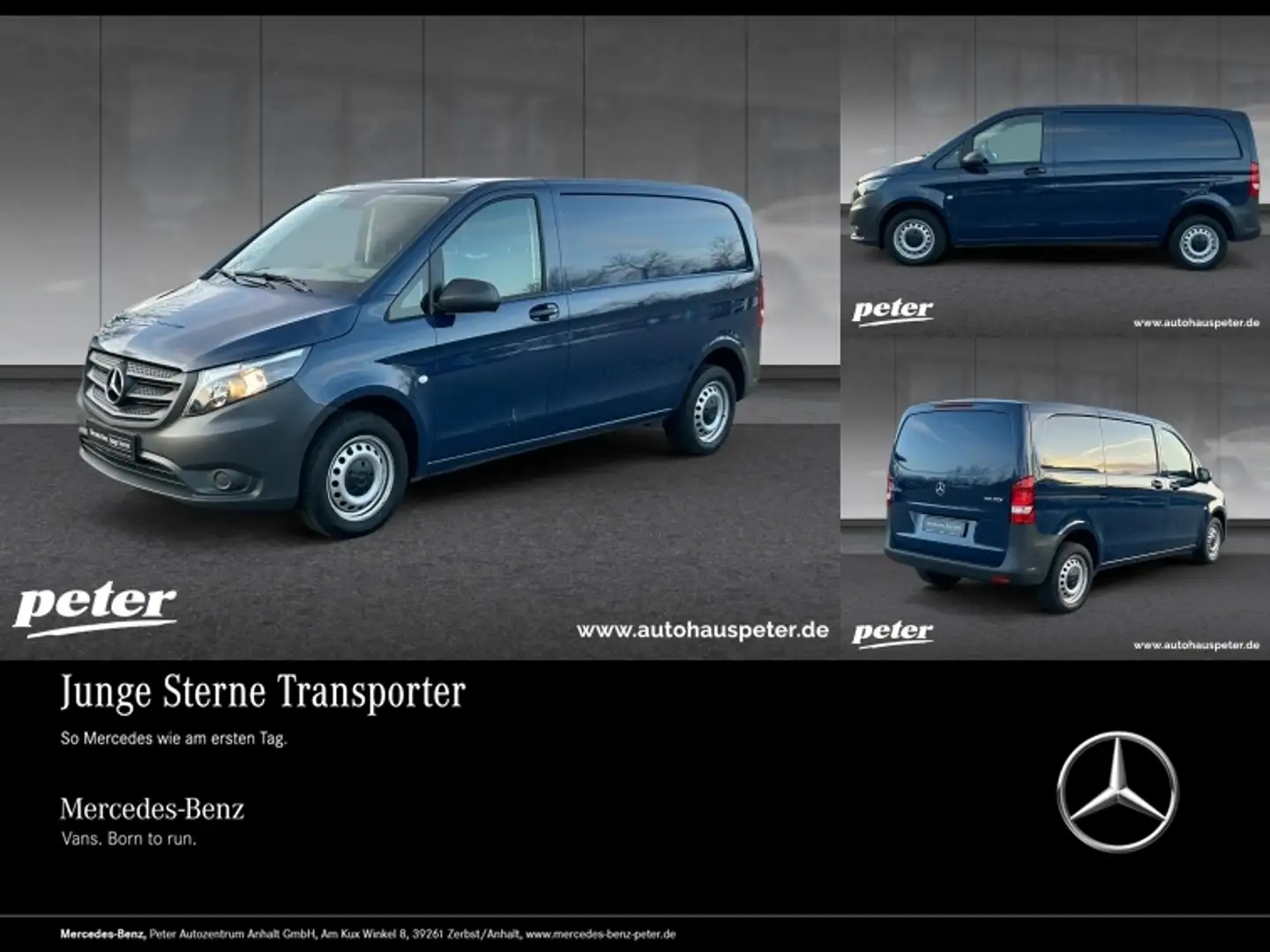 Mercedes-Benz Vito 110 CDI Kasten Kompakt KLIMA Bleu - 1