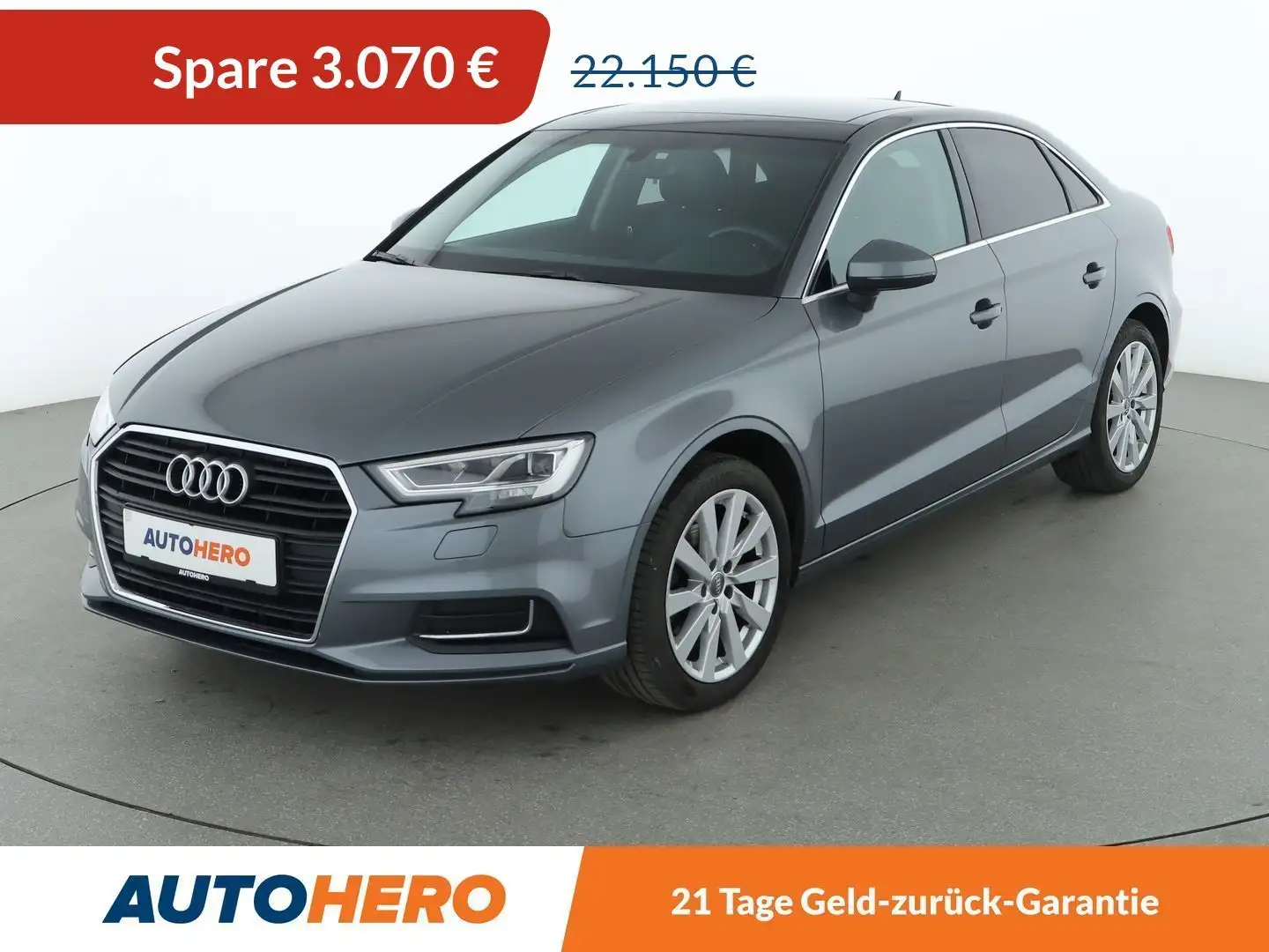 Audi A3 35 TFSI Design*NAVI*TEMPO*LED*PDC*SHZ* Grau - 1