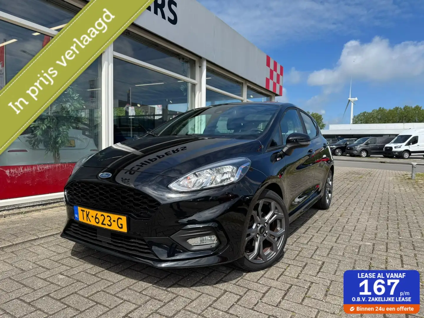 Ford Fiesta 1.0 EcoBoost ST-Line Zwart - 1