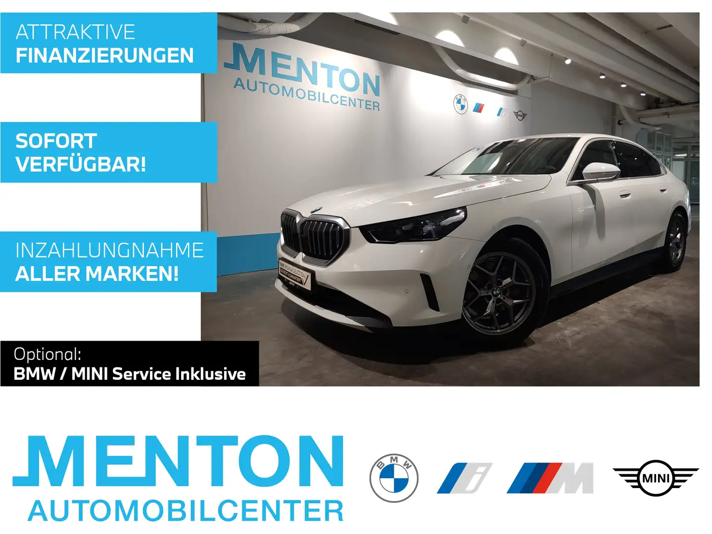 BMW 520 i Head-Up/HK/HiFi/DAB/LED/RFK Weiß - 1