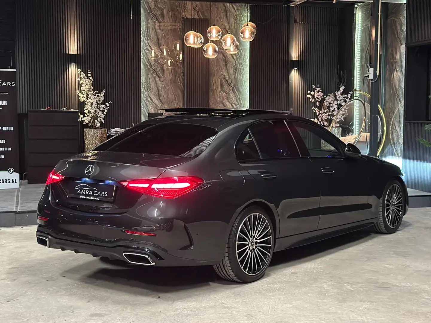 Mercedes-Benz C 300 AMG Line|PANO|SFEER|FULL OPTION Grijs - 2