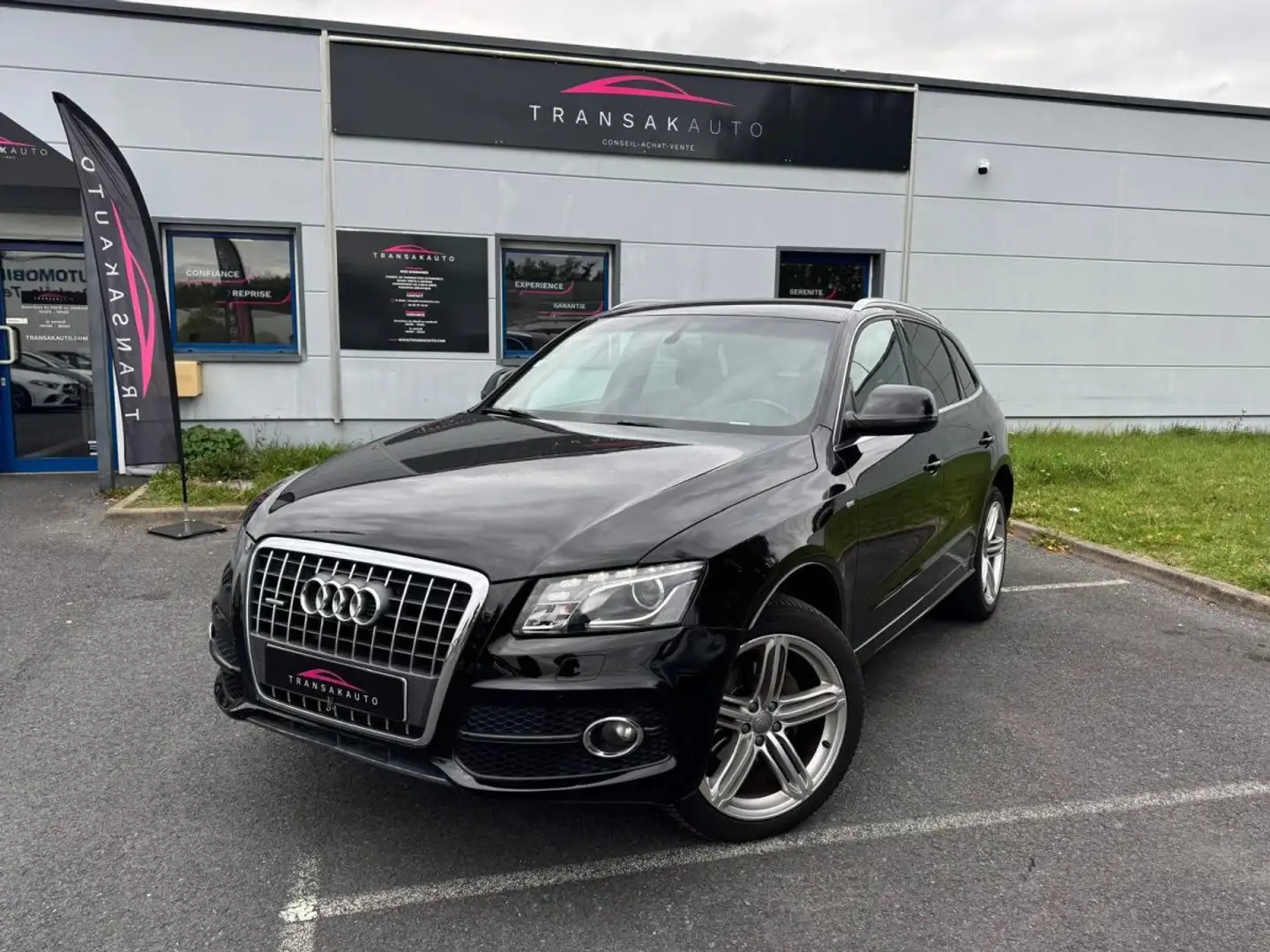 Audi Q5 2.0 TDI 177 Quattro S Line S tronic 7 Schwarz - 1