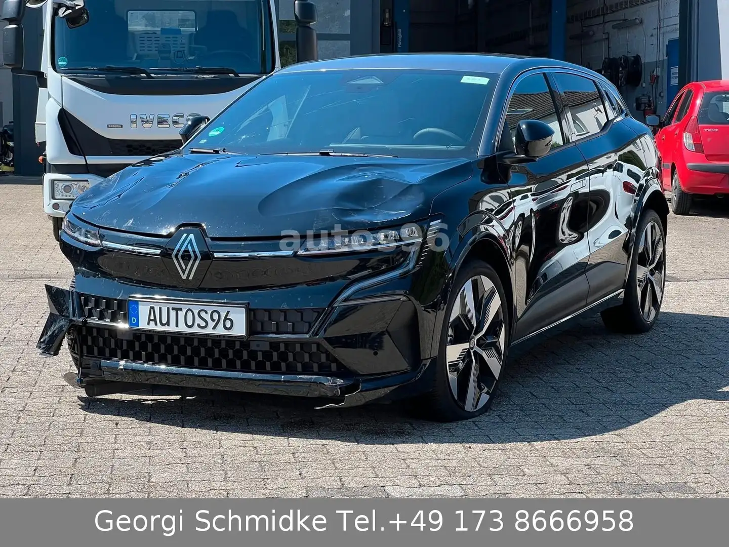 Renault Megane E-Tech 160kw Keyless Go/ Entry Schwarz - 1