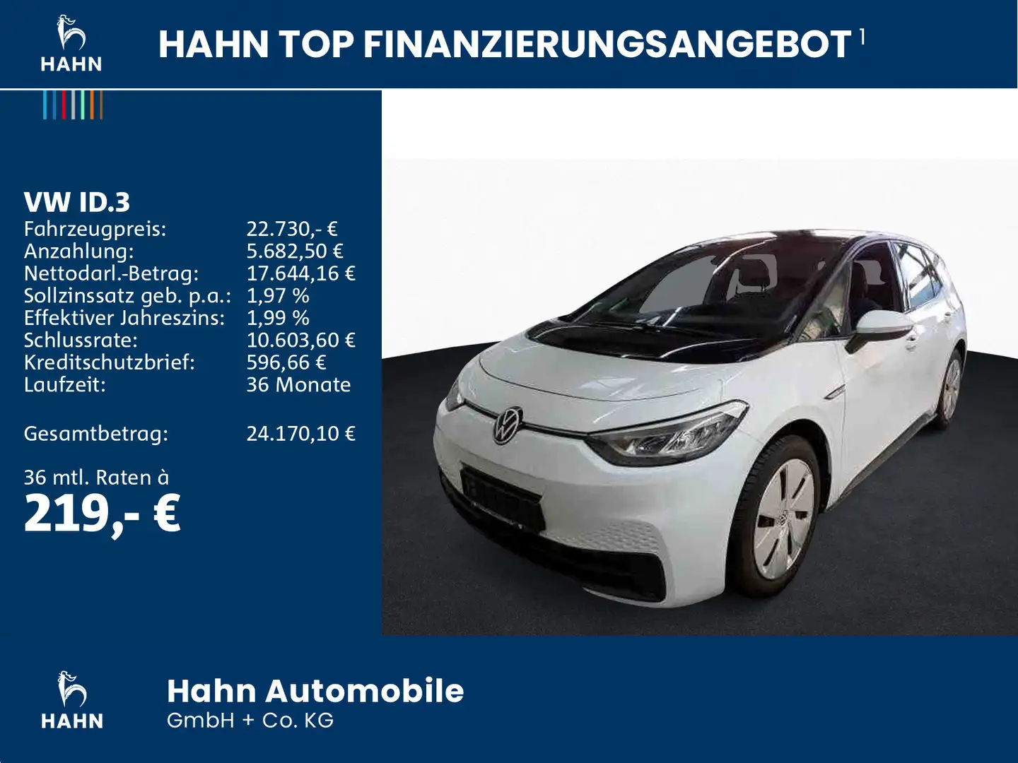 Volkswagen ID.3 Pro LED Navi PDC APP-Connect Wärmepumpe DAB Weiß - 2