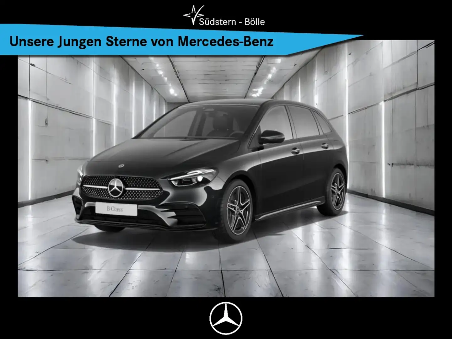 Mercedes-Benz B 250 4M AMG-ADV.PLUS+AHK+KAM.+MULTIB.+EL.HECKKL Schwarz - 1
