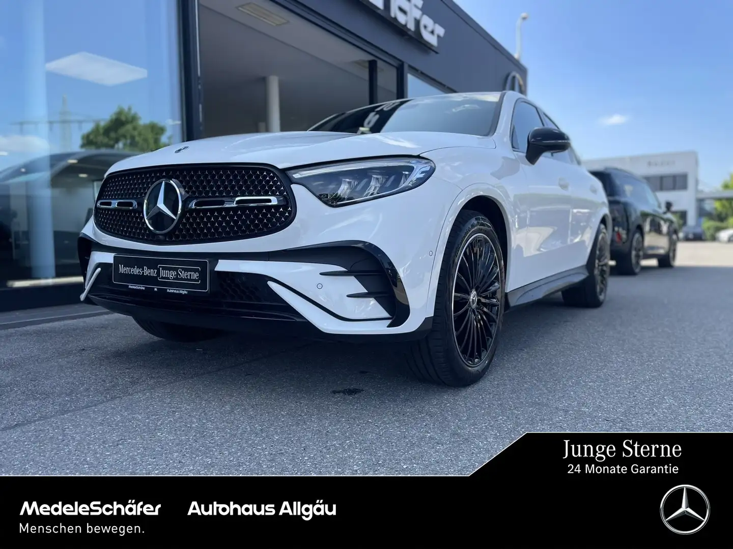 Mercedes-Benz GLC 200 GLC 200 4MATIC Coupé AMG Night AHK Distro 20" LED Alb - 1
