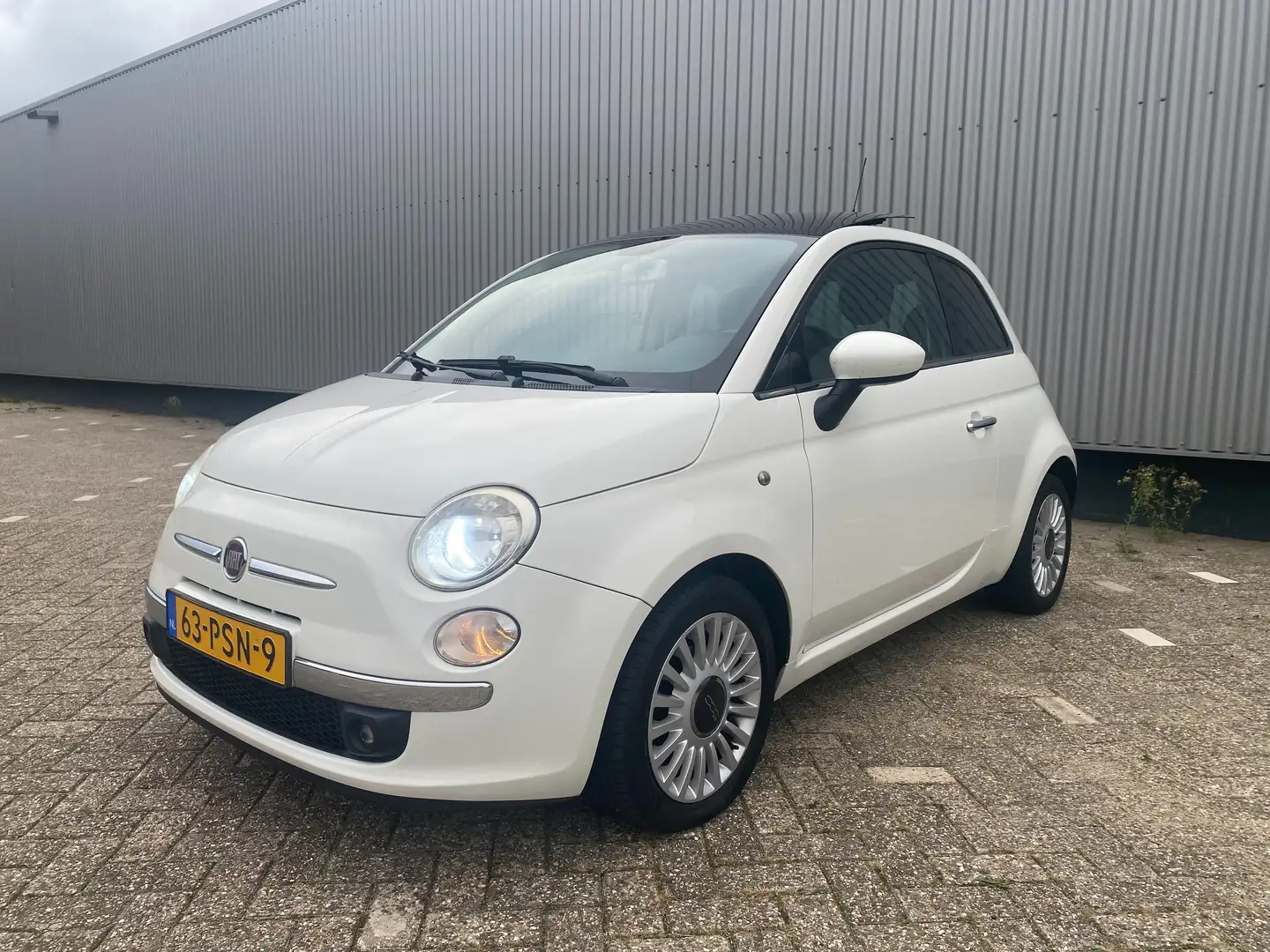 Fiat 500 1.2 Panormadak climatronic Wit - 2
