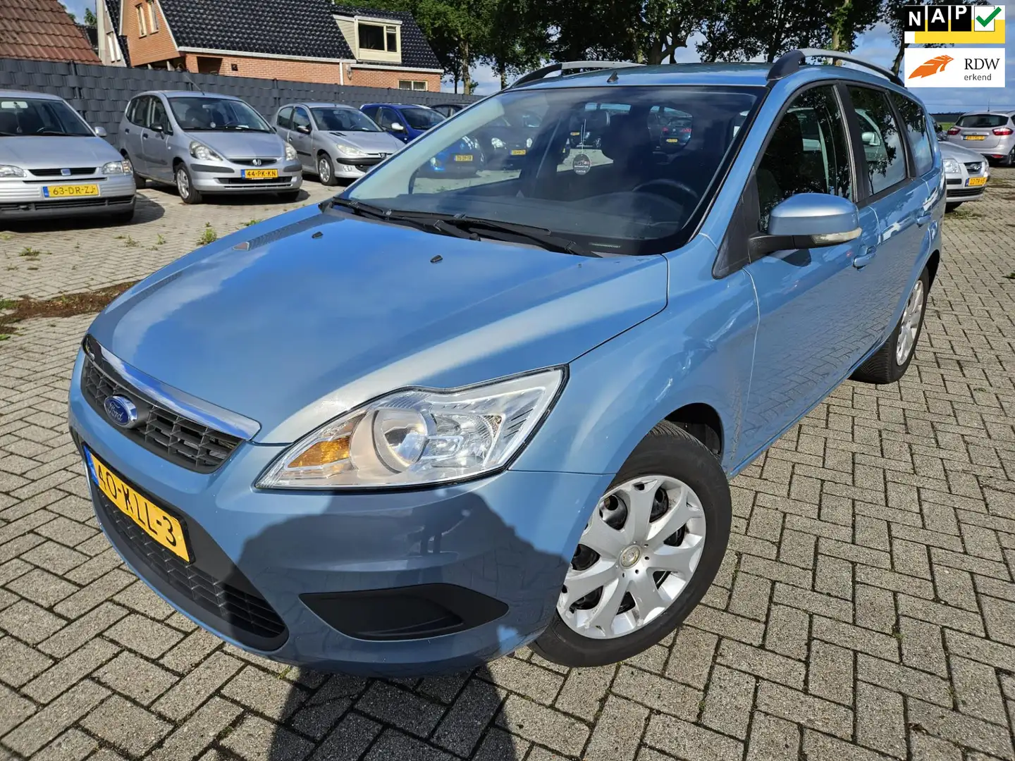 Ford Focus Wagon 1.6 Trend. 2010. Airco/Cruise/Elektrisch pak Синий - 1