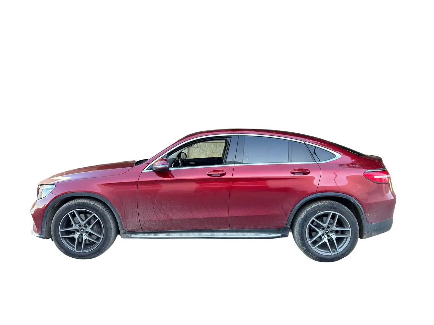 Mercedes-Benz GLC 220 Coupé 220d 4Matic 9G-Tronic Rojo - 2