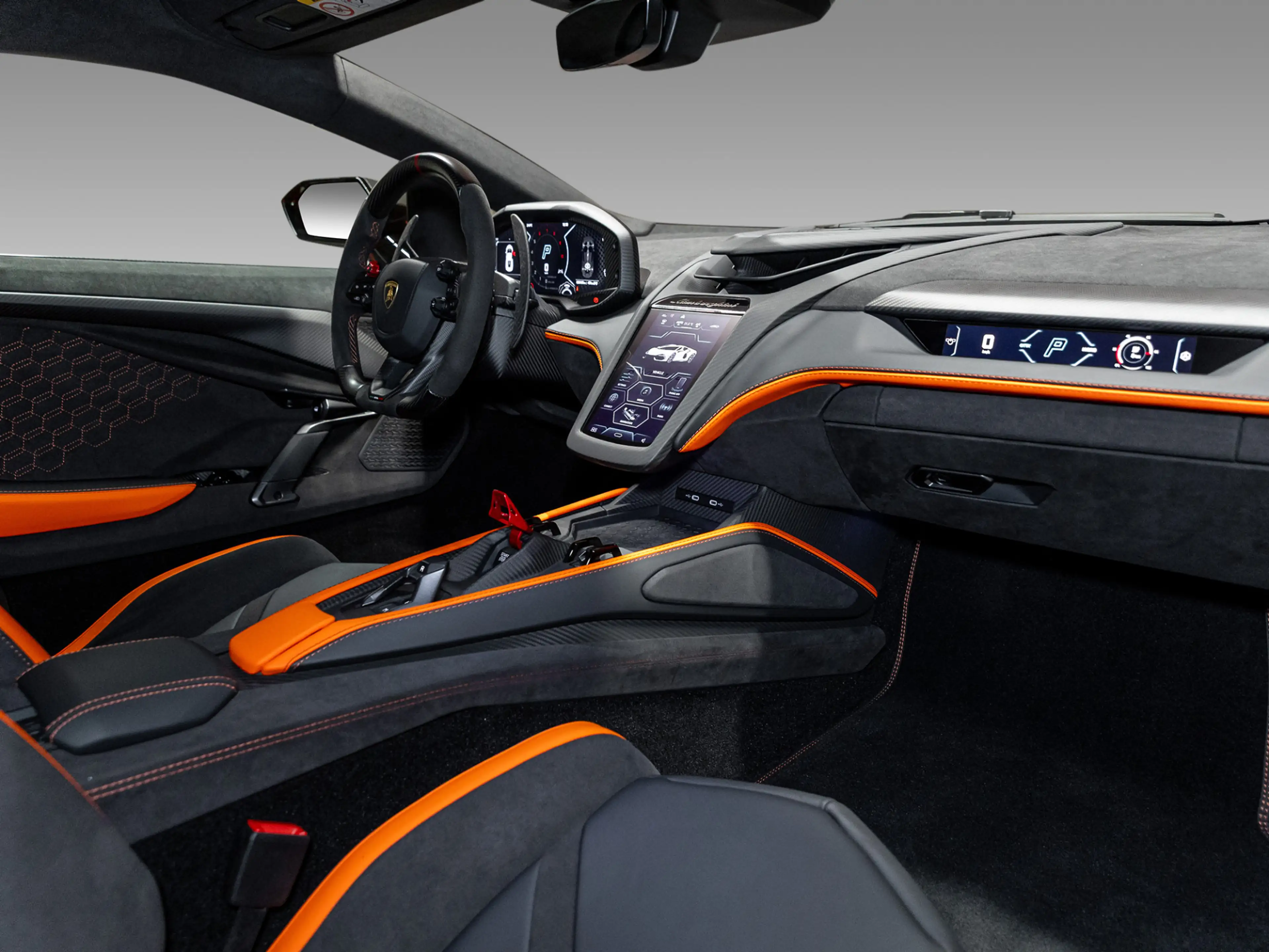Lamborghini Revuelto | Carbon Interior | Sonus Faber | Passenger Displa — photo 6