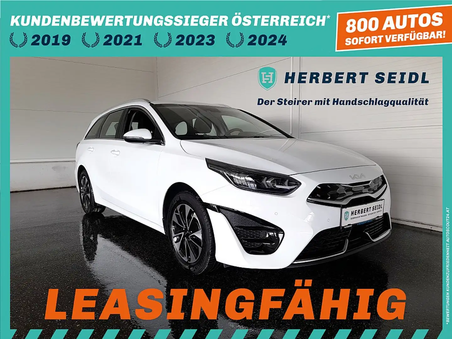 Kia Ceed SW / cee'd SW ceed SW PHEV Aut. *VOLL-LED / NAVI / AHV & KAME... Blanco - 1