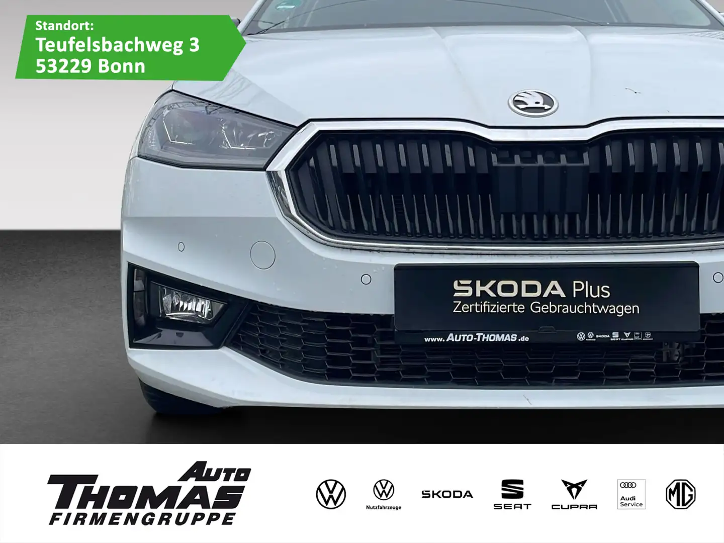 Skoda Fabia Tour 1.0 TSI LED KAMERA SMARTLINK Weiß - 1