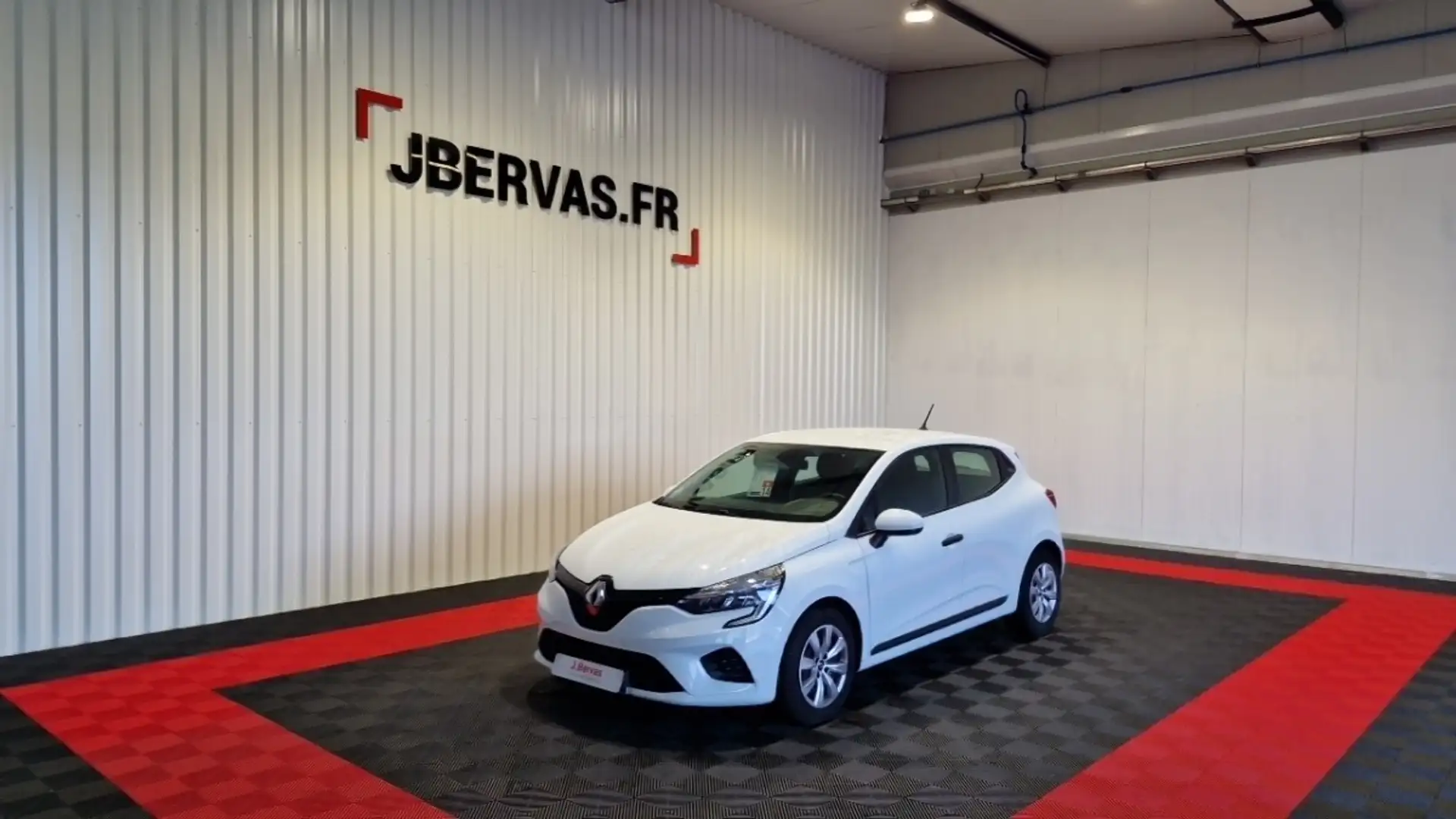 Renault Clio V SOCIETE TCE 90 -AIR NAV Blanc - 1