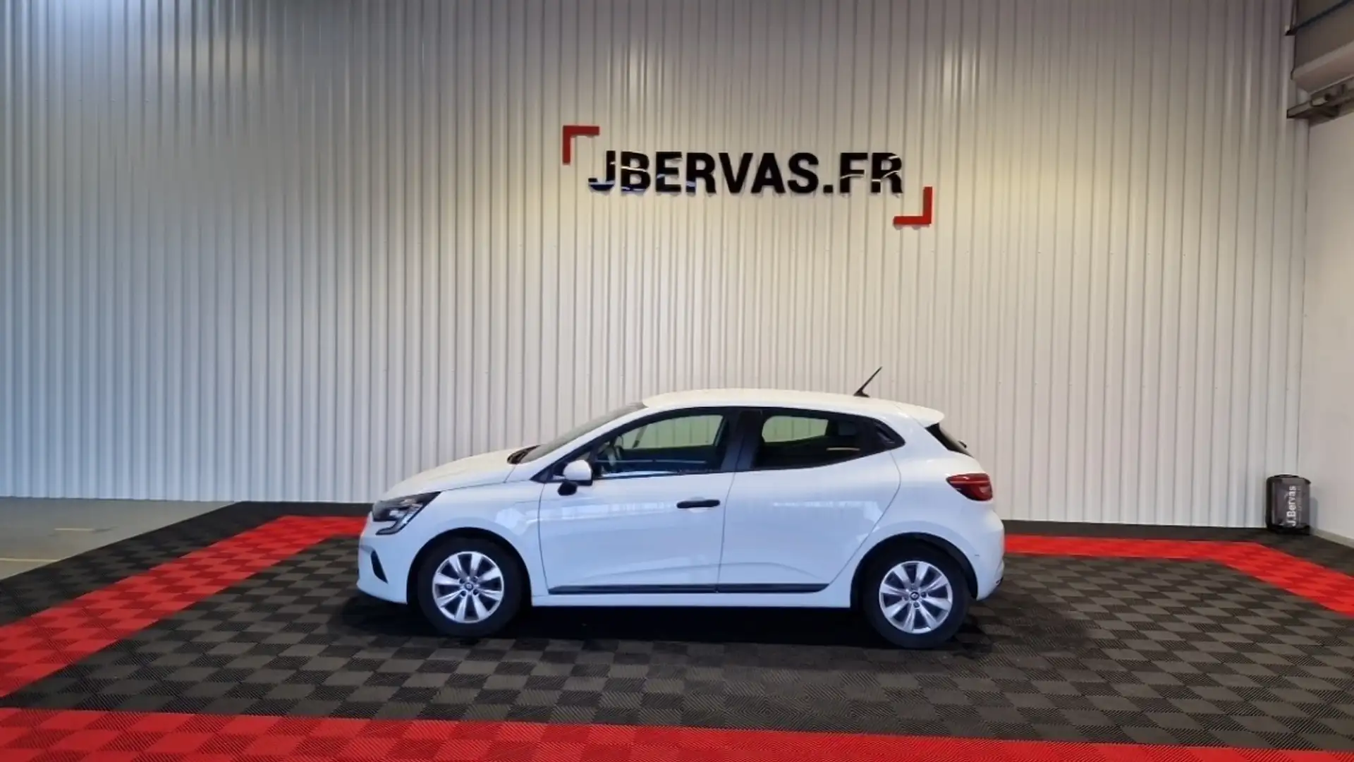 Renault Clio V SOCIETE TCE 90 -AIR NAV Blanc - 2