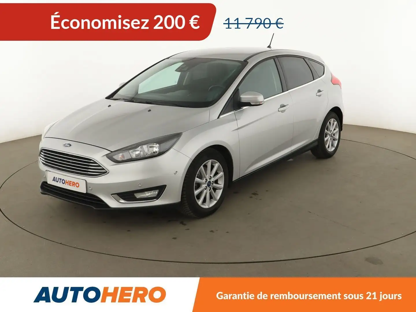 Ford Focus 1.5 TDCi Titanium Gris - 1