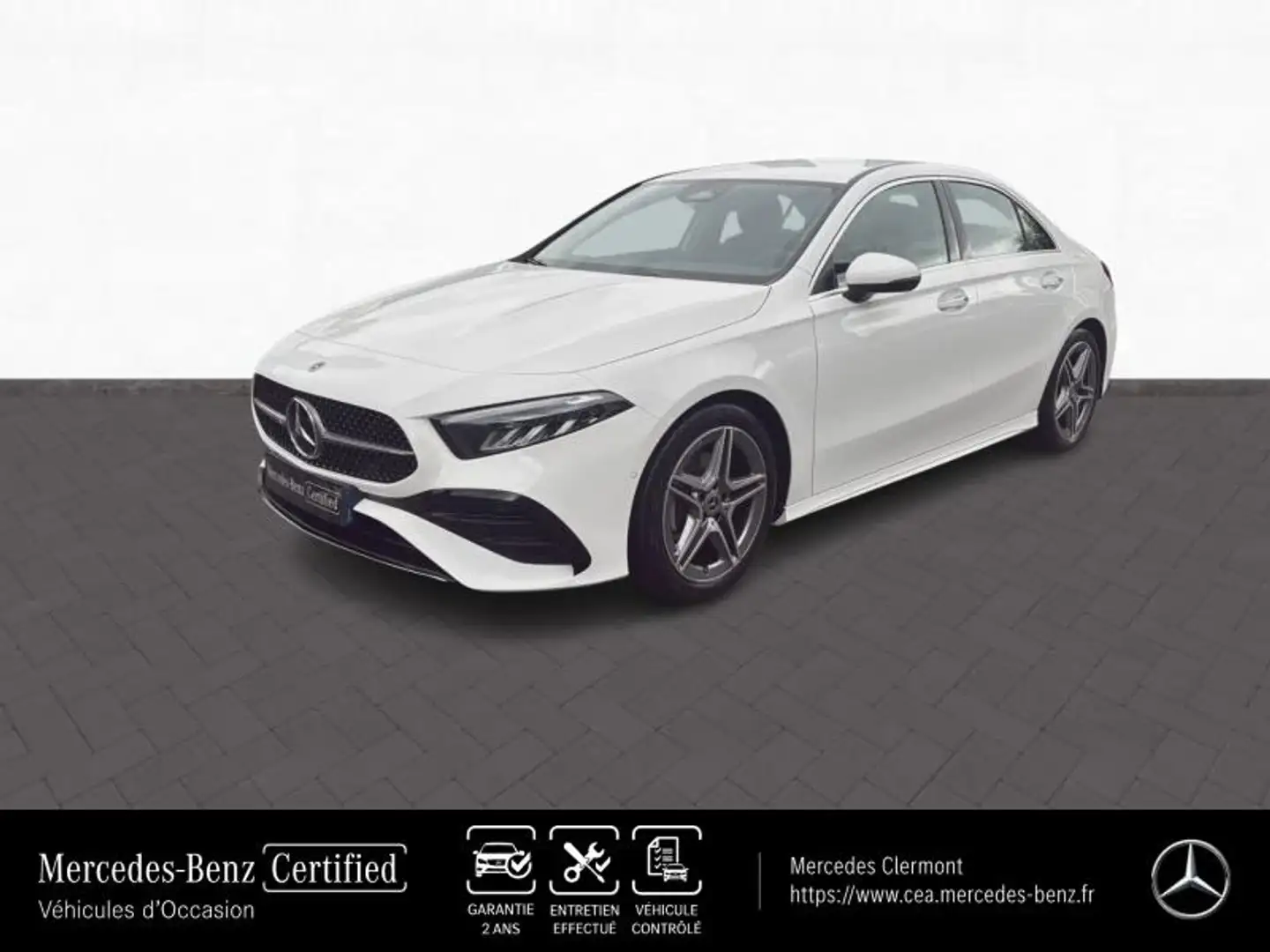Mercedes-Benz A 200 200 d 150ch AMG Line 8G-DCT Noir - 1