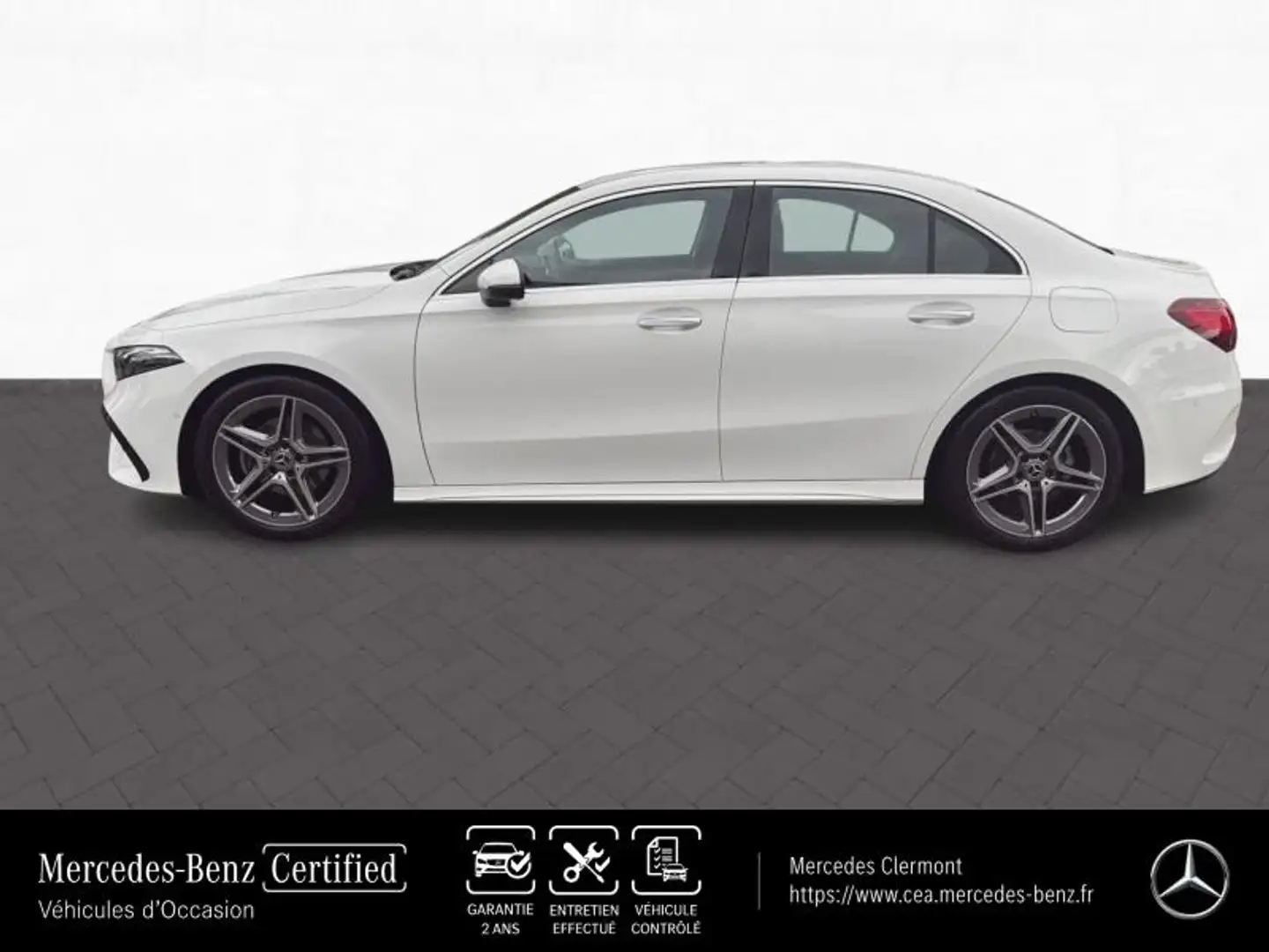 Mercedes-Benz A 200 200 d 150ch AMG Line 8G-DCT Noir - 2