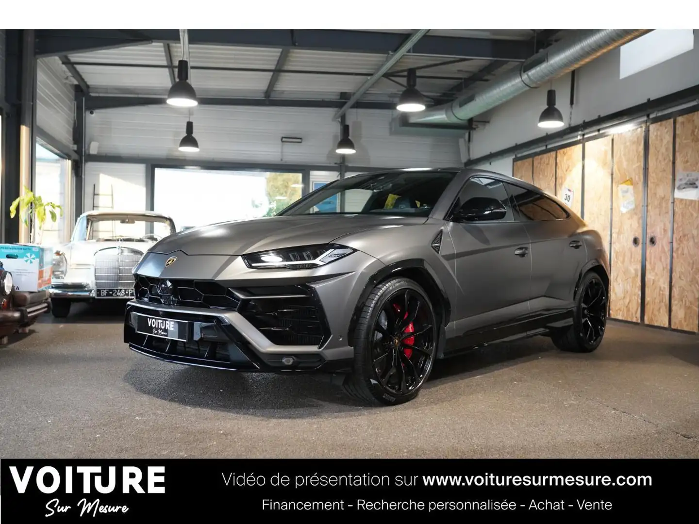 Lamborghini Urus 4.0i V8 Biturbo 650 - Grigio Matt - Ja 23\u0027 - Français - 2990€/mois Grau - 1