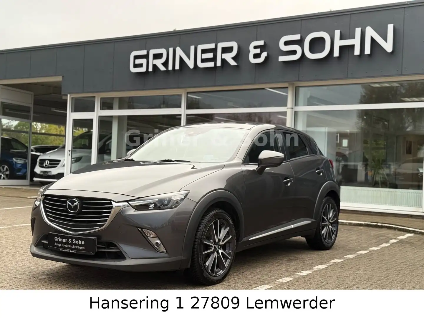 Mazda CX-3 Sports-Line AWD,HUD,ACC,BLIS,R-Kamera Grau - 1