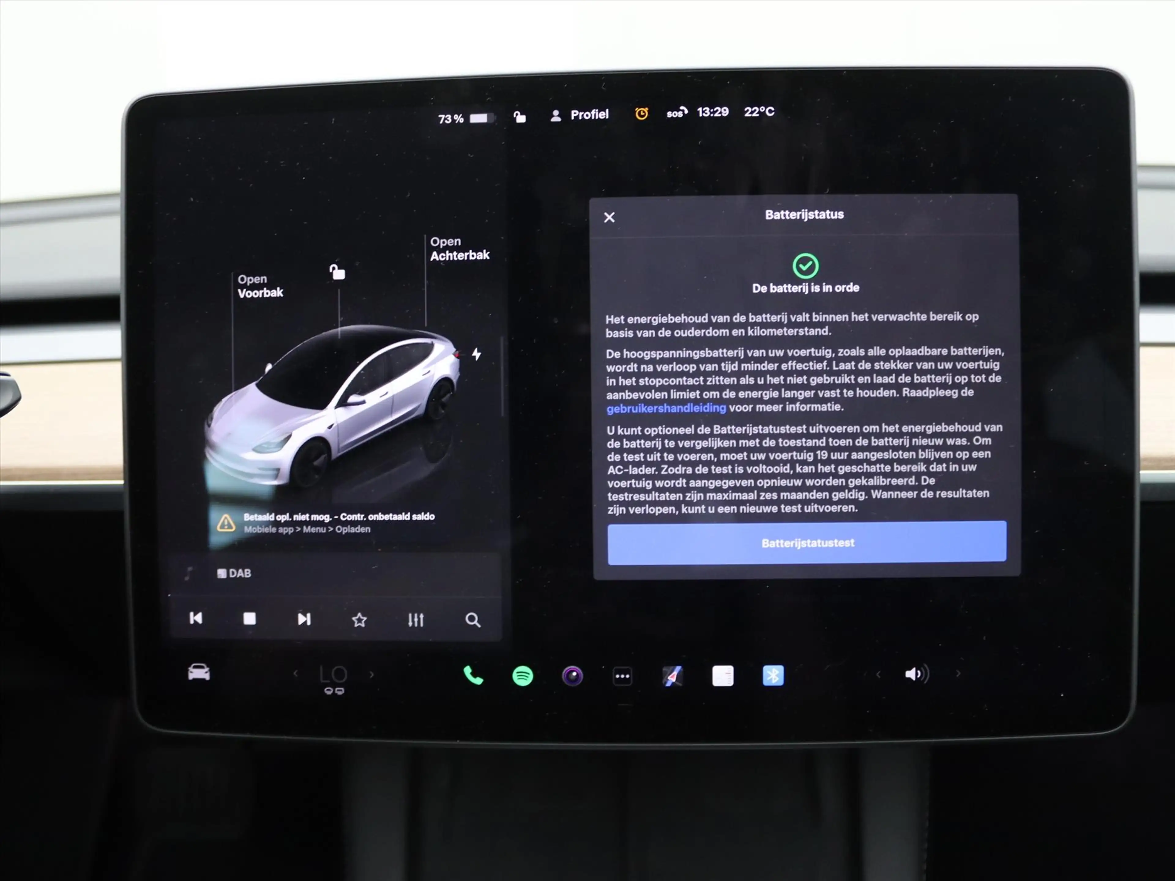 Tesla Model 3 Long-Range AWD 351pk 75 kWh UPGRADE 94.2% SoH [ AM — photo 32