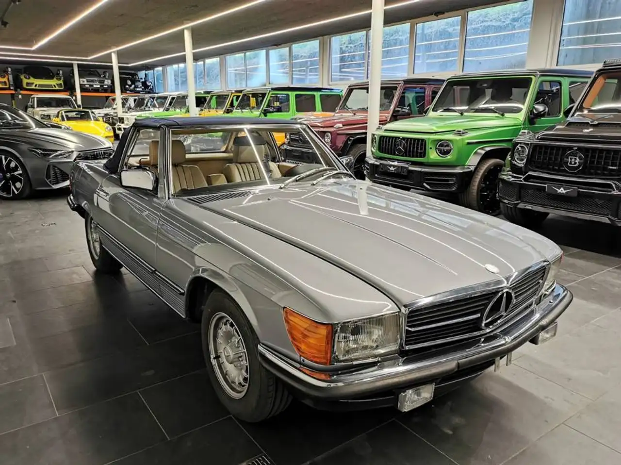 Mercedes-Benz SL 280 W107 Veteran Oldtimer Hardtop Original 39'000 KM garantiert, foto 1