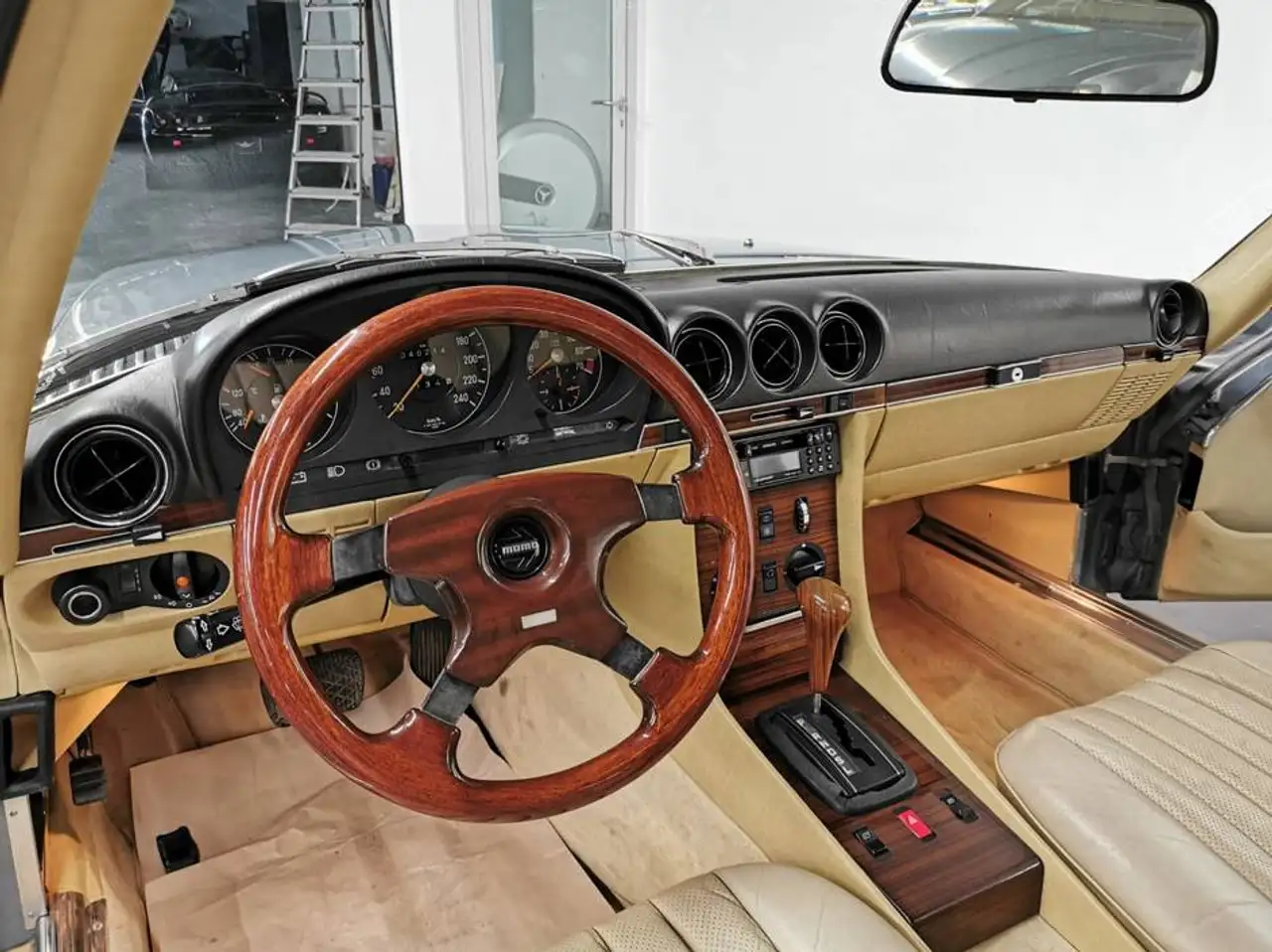 Mercedes-Benz SL 280 W107 Veteran Oldtimer Hardtop Original 39'000 KM garantiert, foto 8