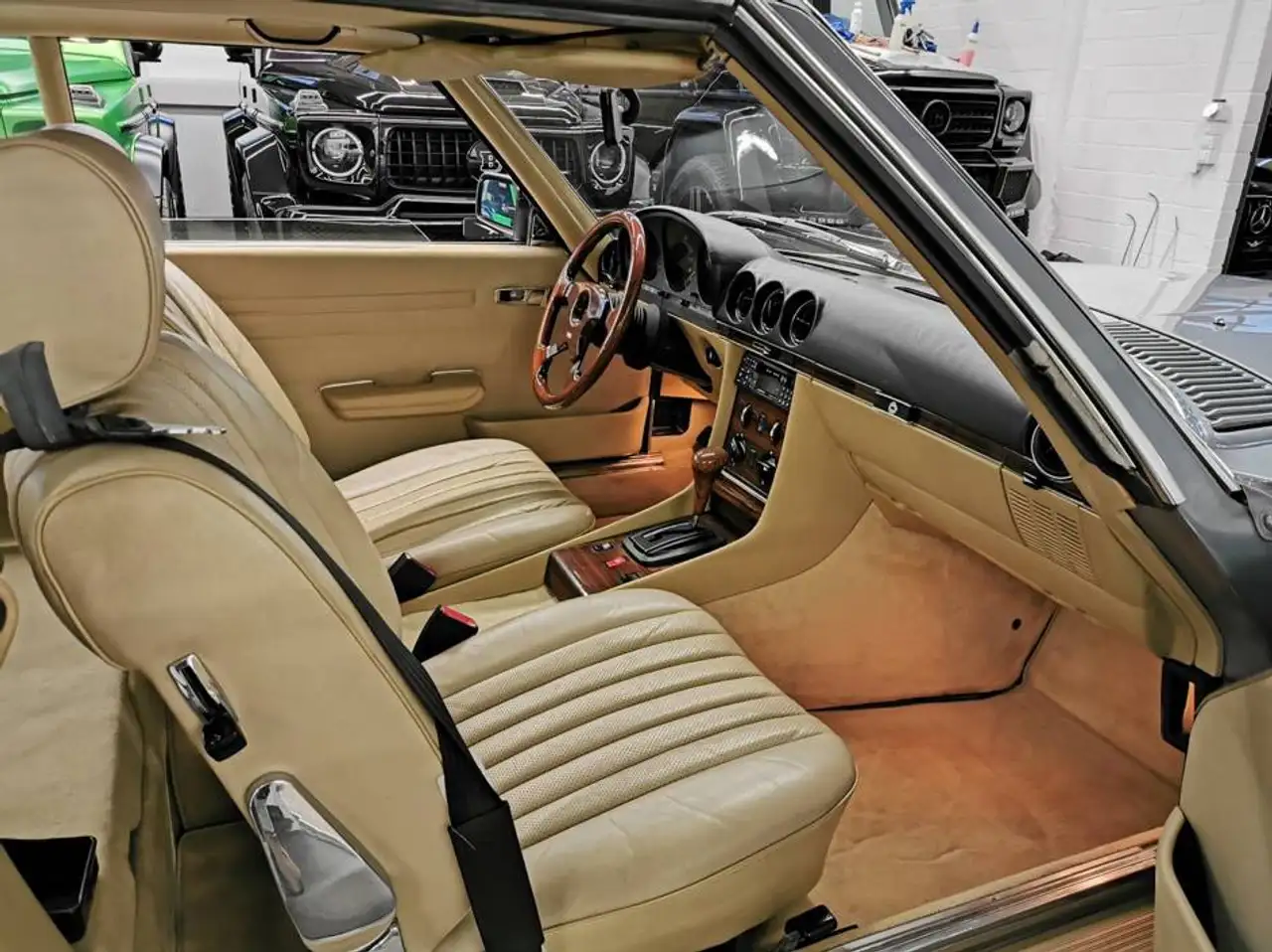 Mercedes-Benz SL 280 W107 Veteran Oldtimer Hardtop Original 39'000 KM garantiert, foto 9