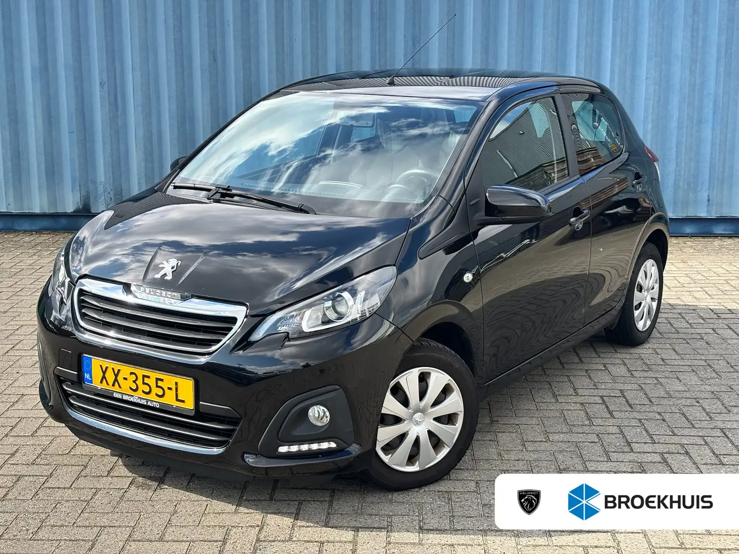 Peugeot 108 Active Zwart | Airco | Bluetooth telefoonvoorberei Noir - 1